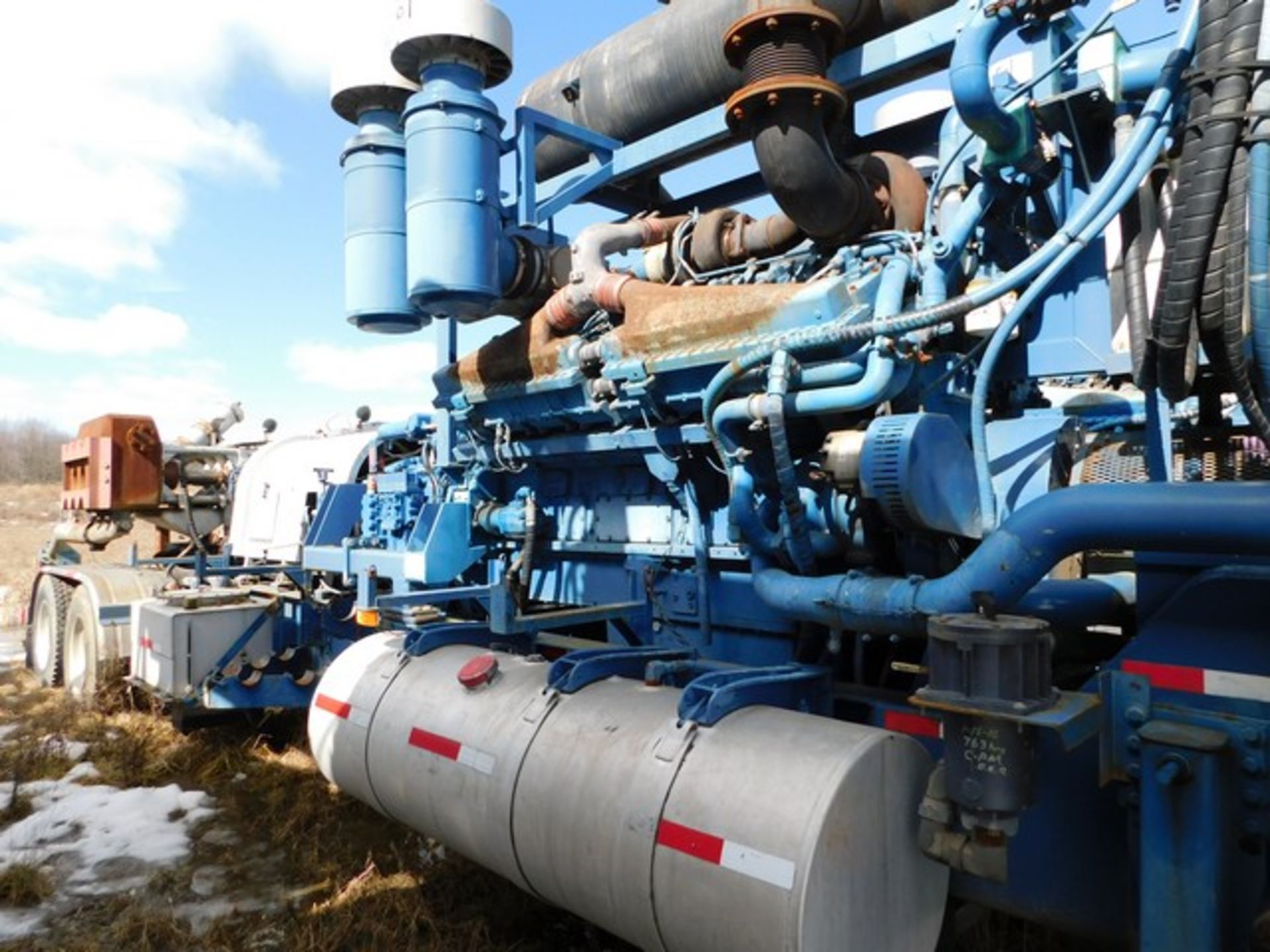 Located in YARD 4 - Massillon, OH - (FPF426) FMC TECHNOLOGIES TRIPLEX FRAC PUMP, - Image 2 of 11