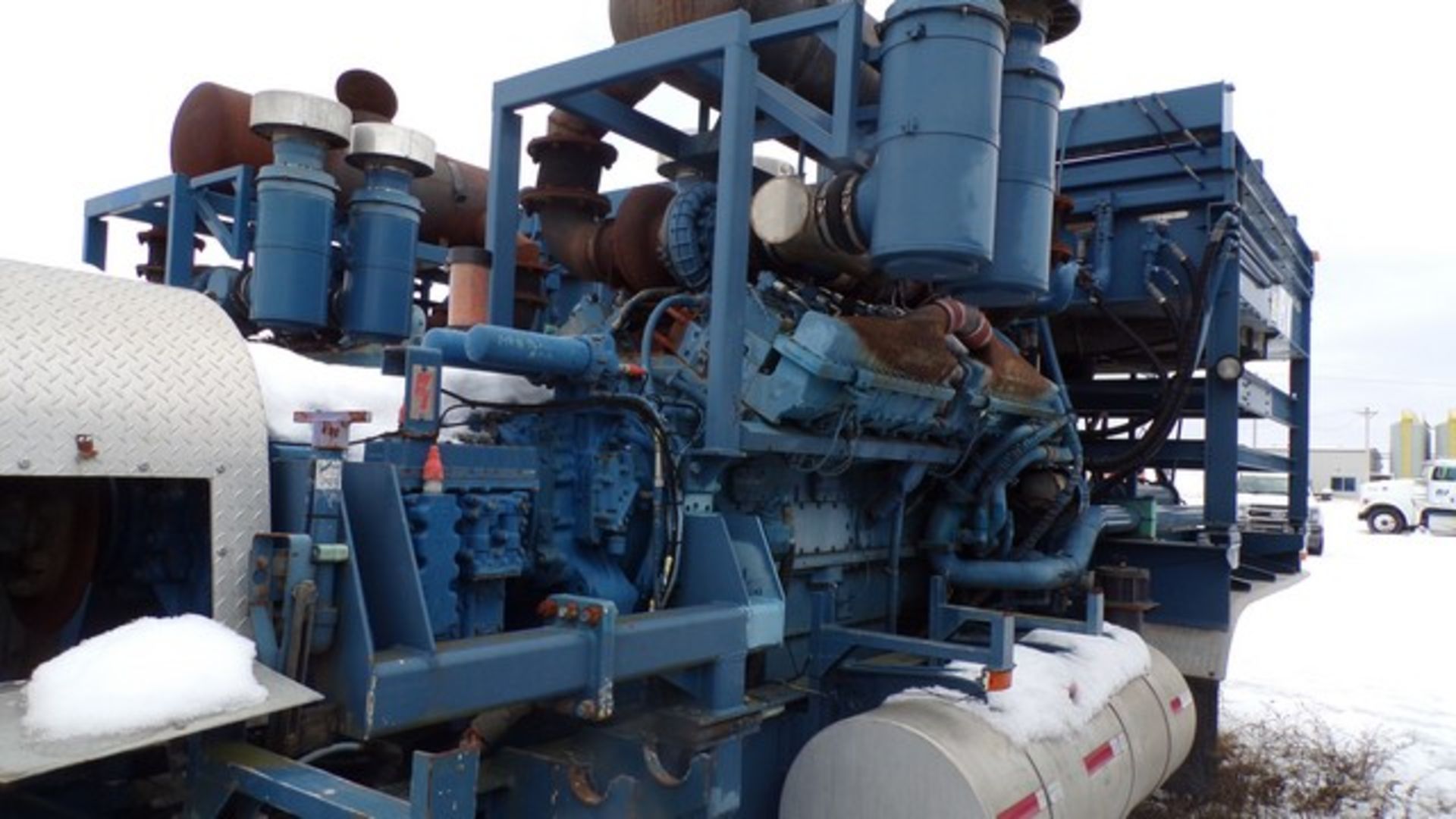 Located in YARD 4 - Massillon, OH - (FPF426) FMC TECHNOLOGIES TRIPLEX FRAC PUMP, - Image 10 of 11