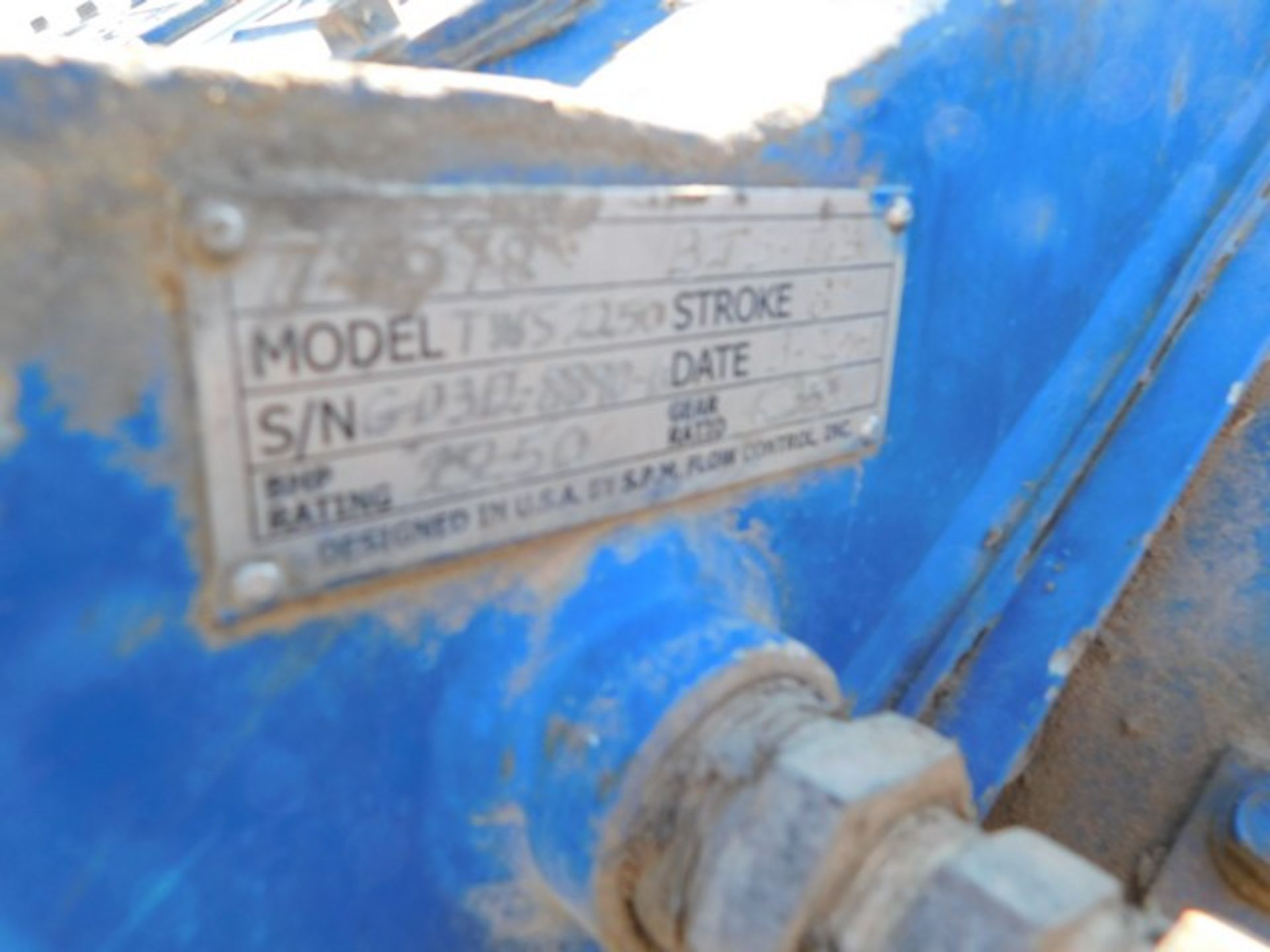 Located in YARD 1 - San Antonio, TX - (FPF-215) SPM TWS 2500 TRIPLEX FRAC PUMP, - Image 5 of 9