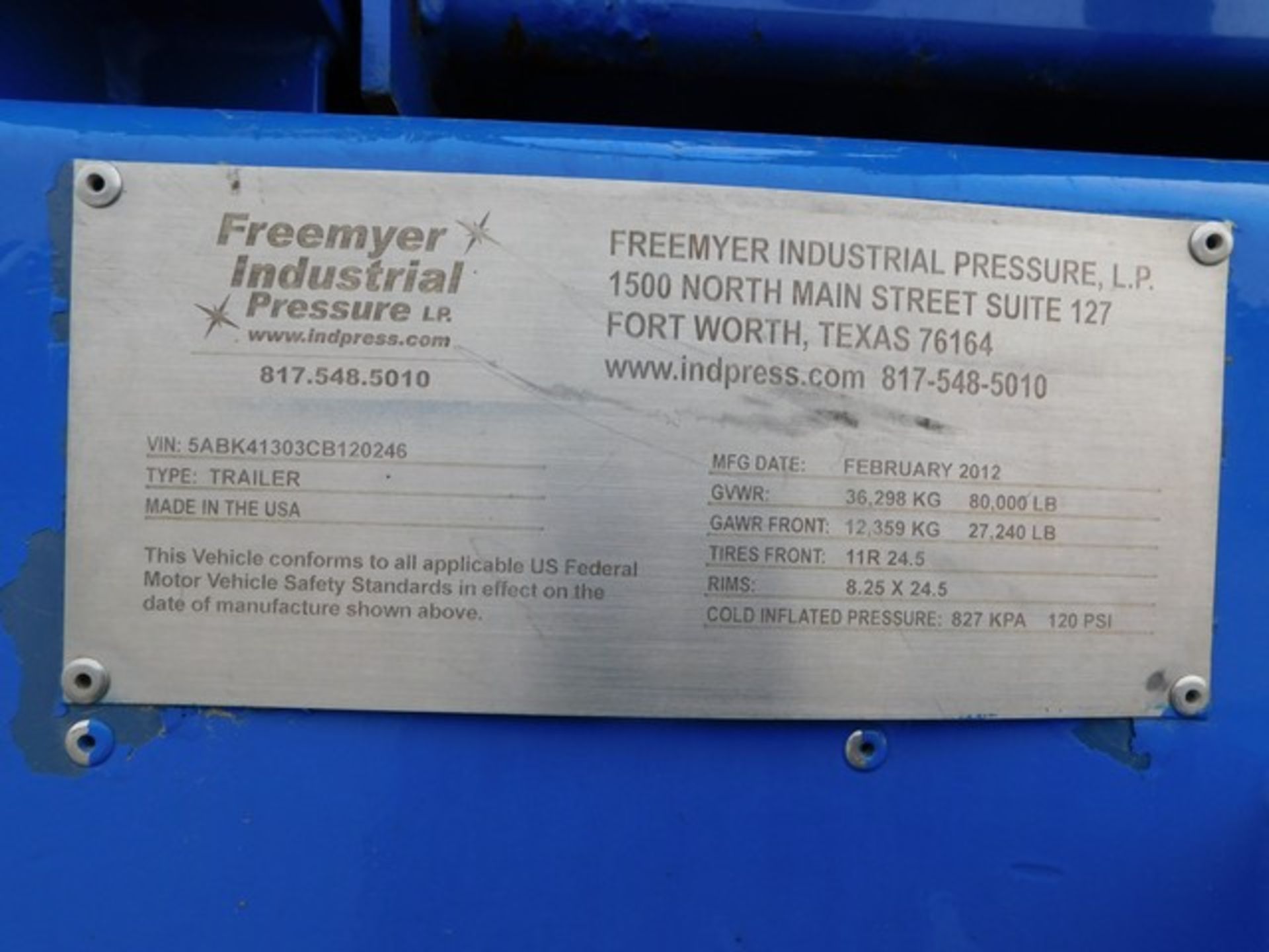 Located in YARD 1 - San Antonio, TX - (FPF-907) 2019 SPM QUINTUPLEX FRAC PUMP TM - Image 11 of 11