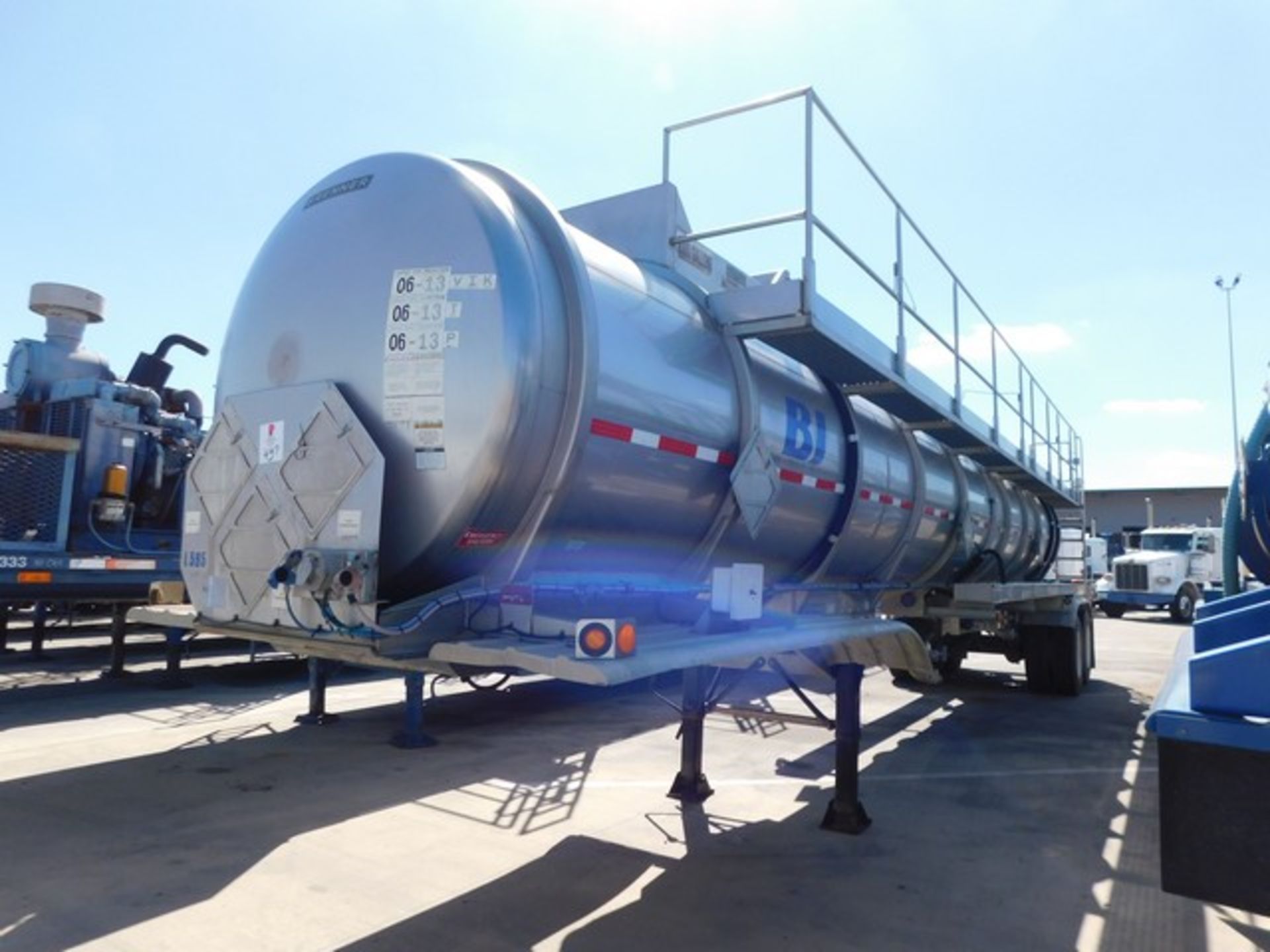 Located in YARD 1 - San Antonio, TX - (FTF-165) 2014 BRENNER TANK T/A 6K GALLON, - Image 7 of 7