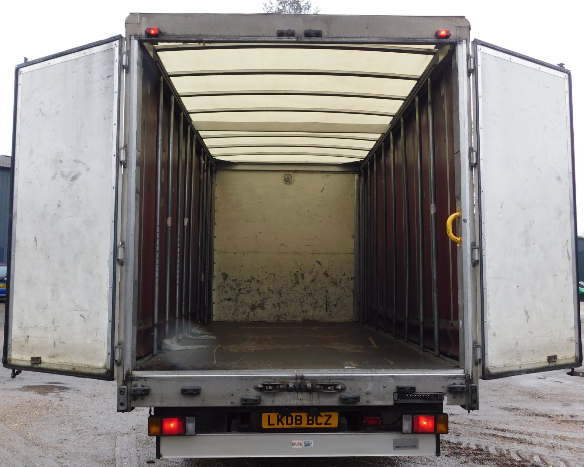 Isuzu NQR 70 Curtain Side 7.5Ton Auto Lorry – Registration LK08 BCZ, First Registered 4th March - Image 5 of 19