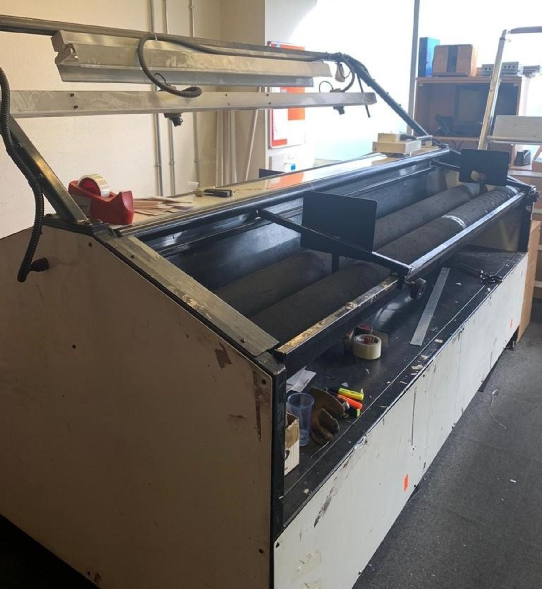 Phillips Textiles Cutting Machine, Serial Number: 5588/971290 with Inotec Star DP8340 Automation & - Image 3 of 5