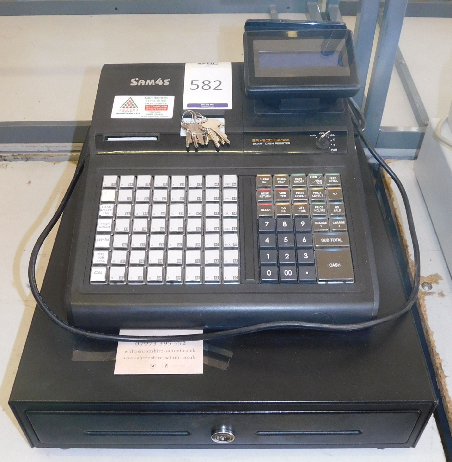 Sam4s ER900 Smart Cash Register (Located Stockport - See General Notes for More Details)