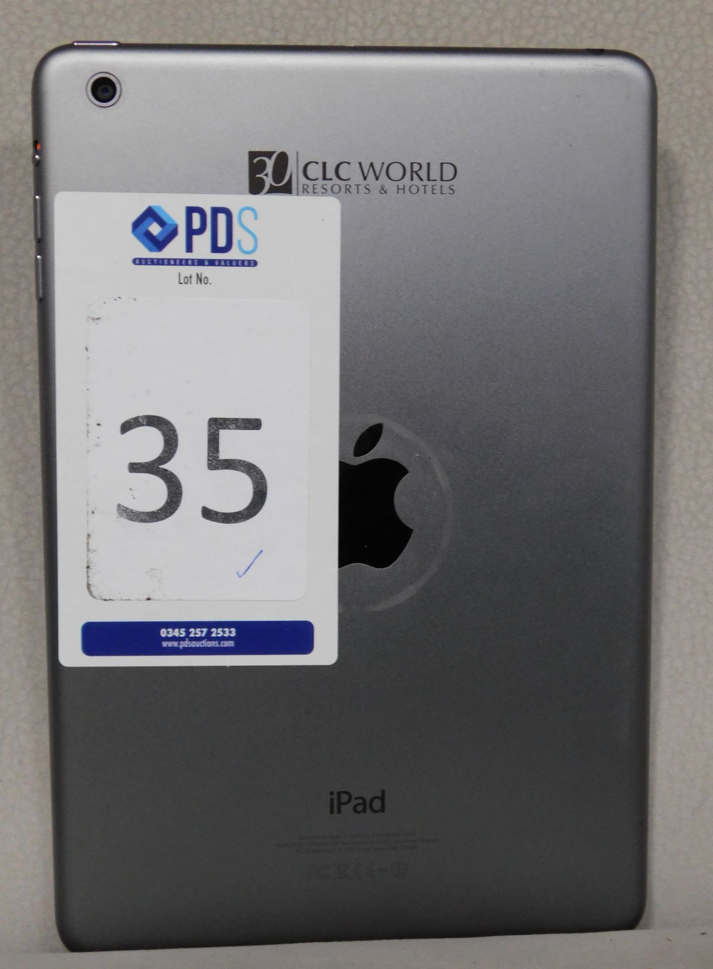 Apple iPad Mini WIFI 16GB Space Grey, Model Number: A1432, Serial Number: F7NN27Q2FP84  (Engraved - Image 2 of 2