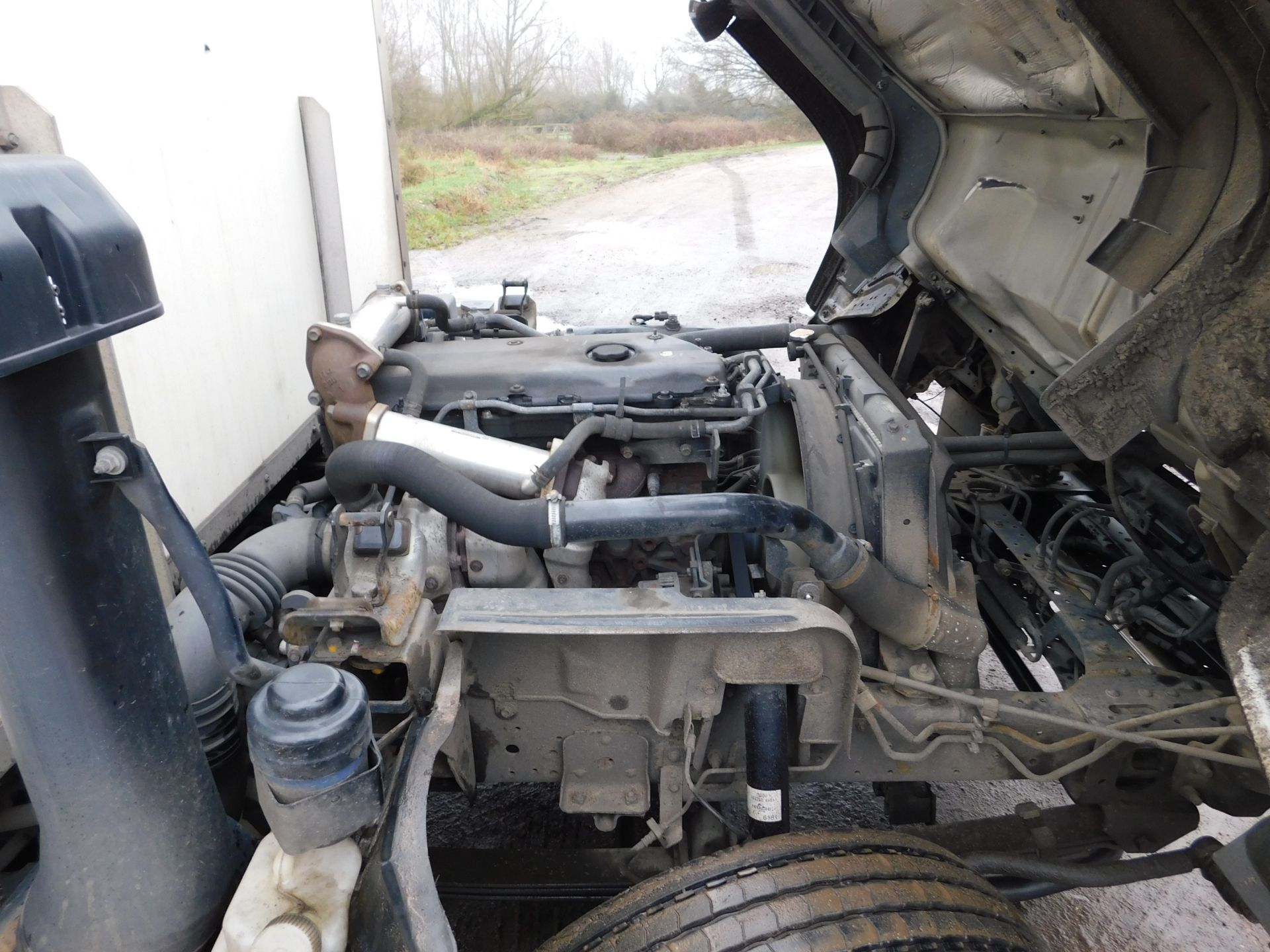 Isuzu NQR 70 Curtain Side 7.5Ton Auto Lorry – Registration LK08 BCZ, First Registered 4th March - Image 11 of 19