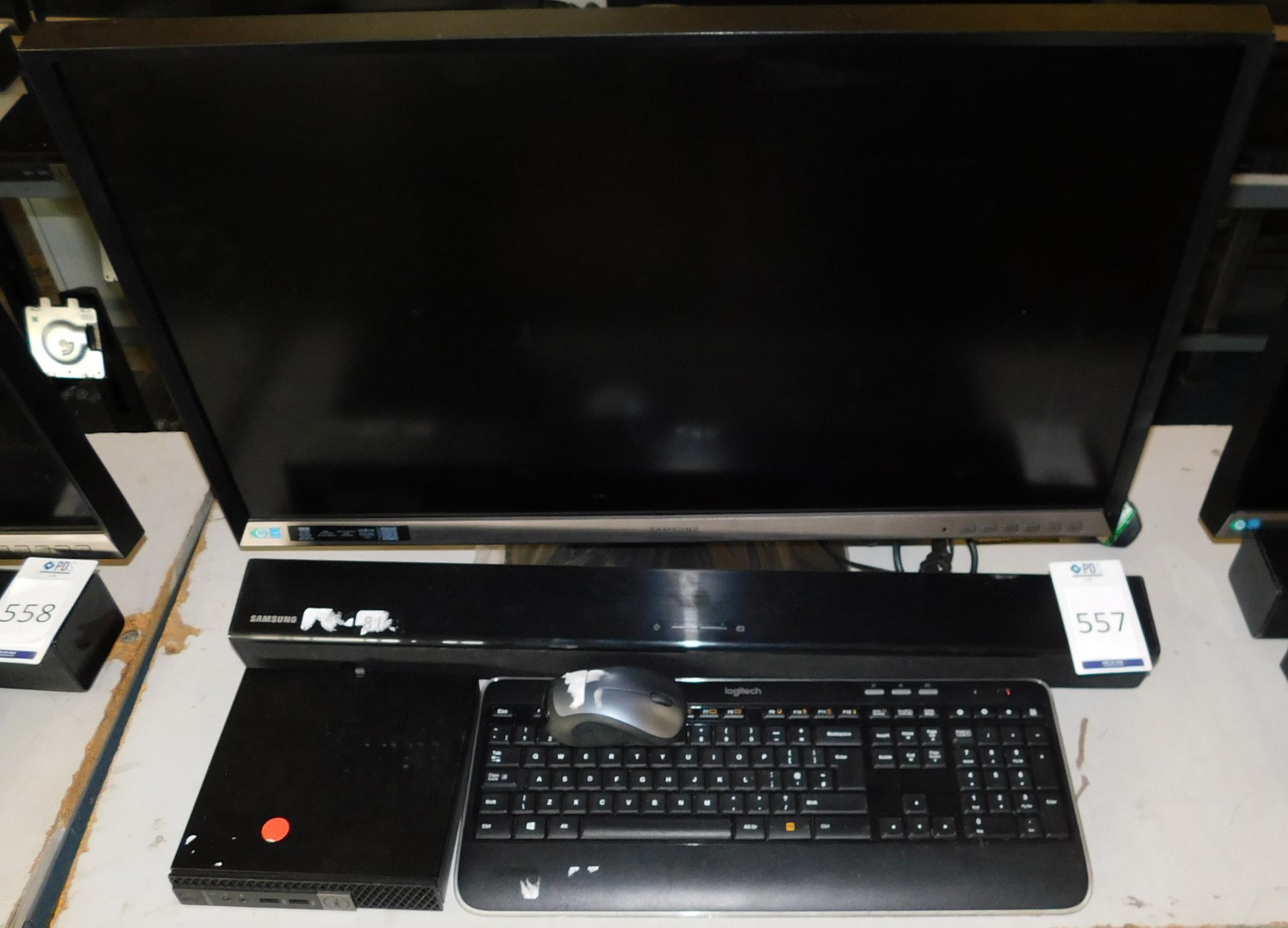 Media Suite Comprising: Samsung S32D850T 32in Colour Display Unit with stand; Samsung HW-J250