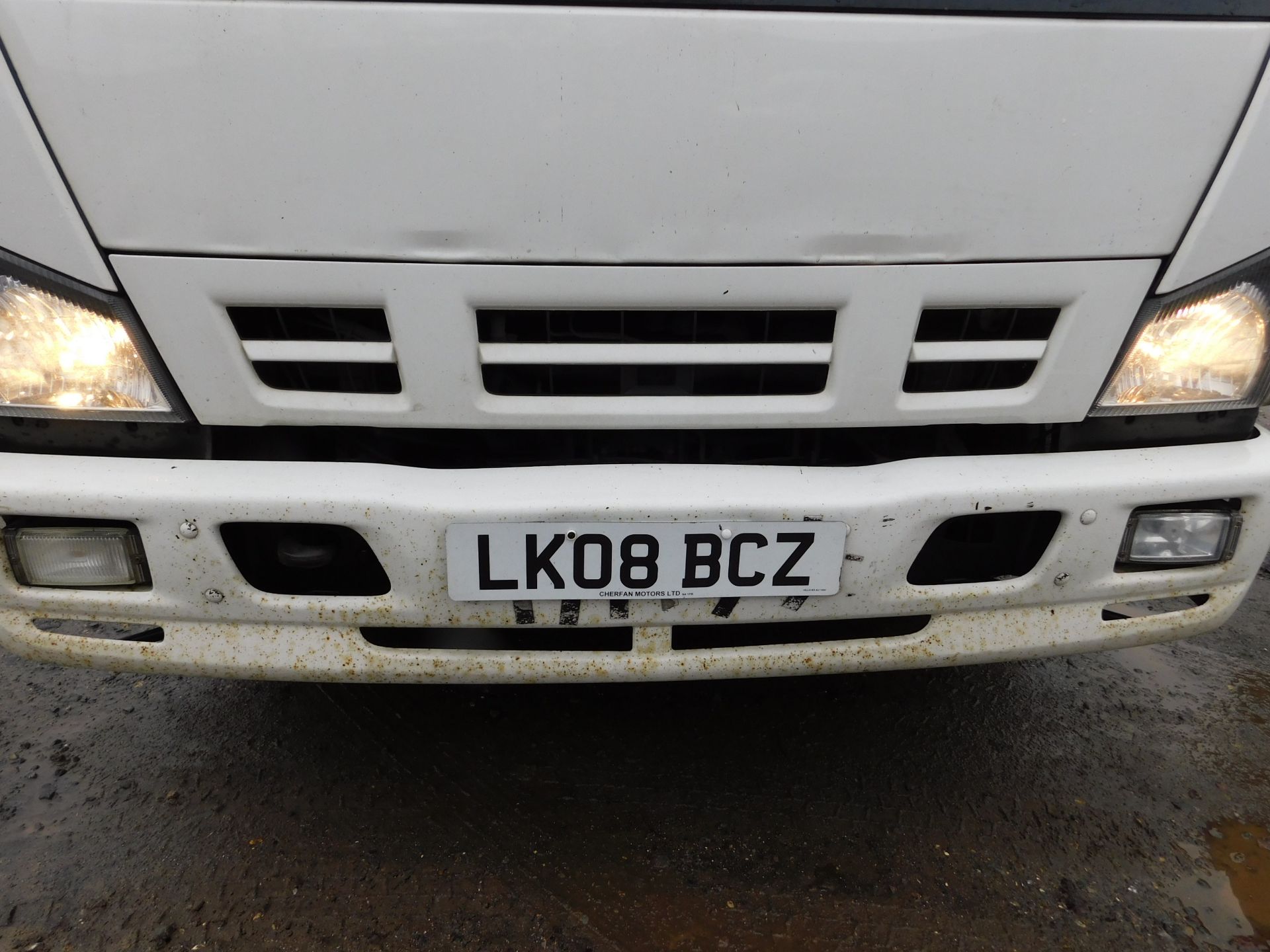 Isuzu NQR 70 Curtain Side 7.5Ton Auto Lorry – Registration LK08 BCZ, First Registered 4th March - Image 7 of 19