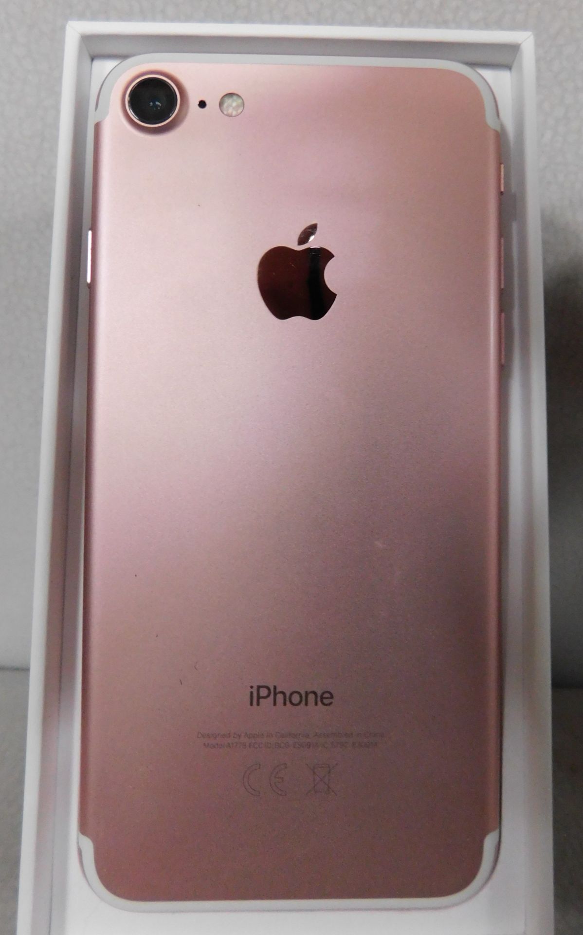 Apple iPhone 7 Rose Gold 32GB, Serial Number: F71W98LAHG7J (Located Brentwood, See General Notes for - Image 2 of 2