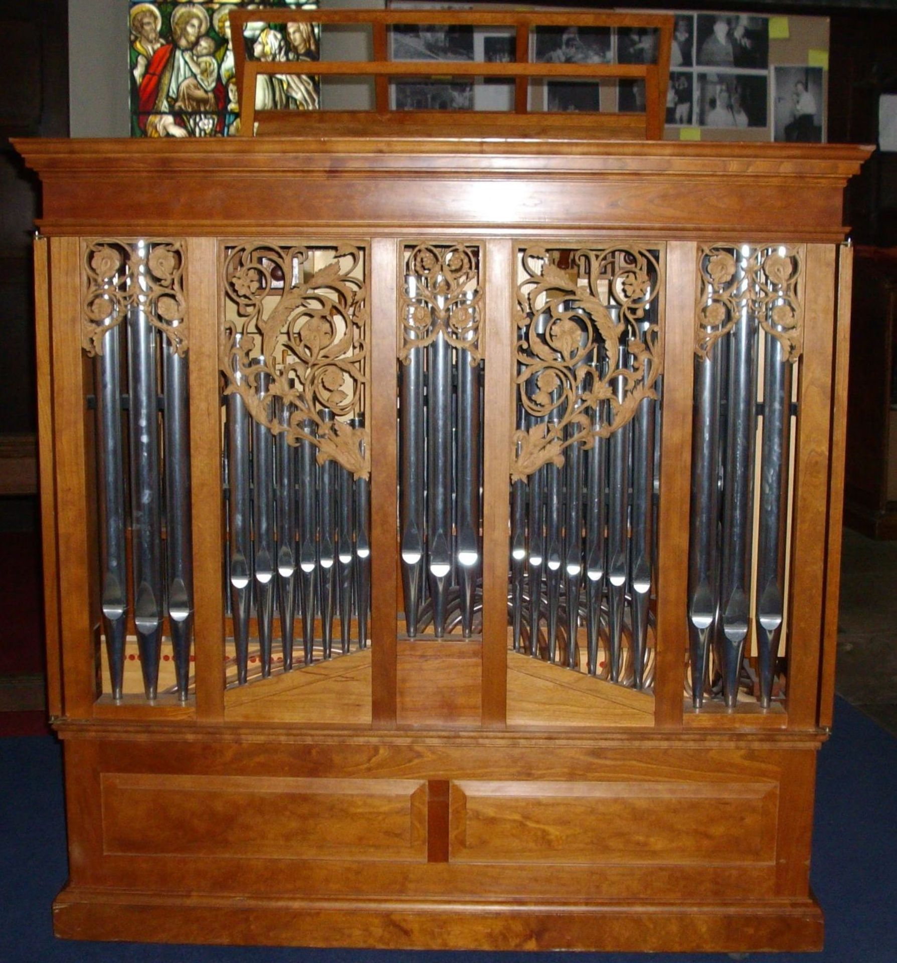 MANDER FOUR STOP CHEST ORGAN Known as “The Millennium Organ” (Located in Bethnal Green, London)