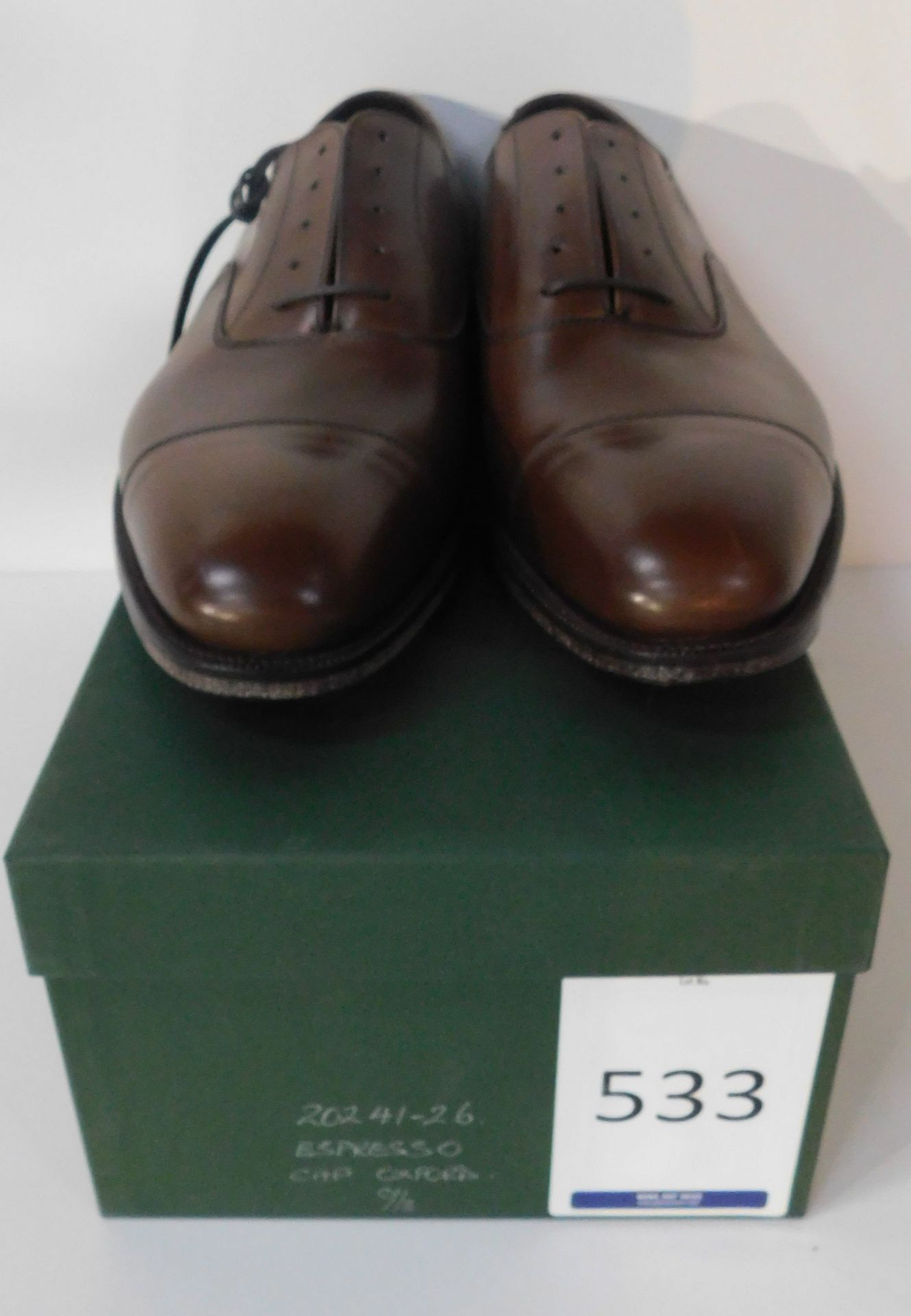 Sid Mashburn Espresso CAP Oxford Size 9.5 (Slight Seconds) (Location: Brentwood – See General