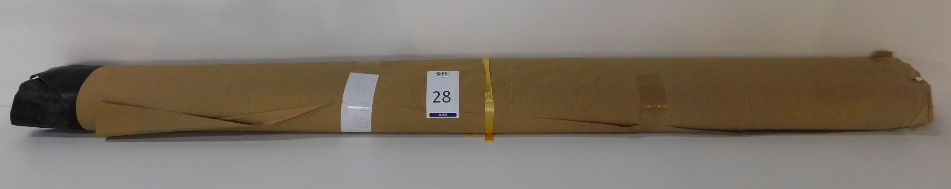Dafar Black Matt Box Calf Leather (10.91sq m) Grade 2 (Located Brentwood – See General Notes)
