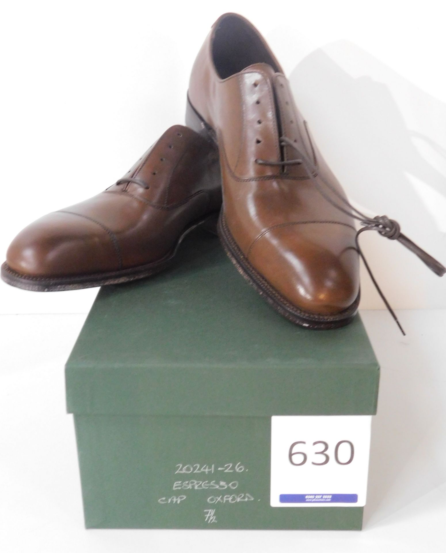 Sid Mashburn Esporesso CAP Oxford Size 7.5 (Slight Seconds) (Location: Brentwood – See General