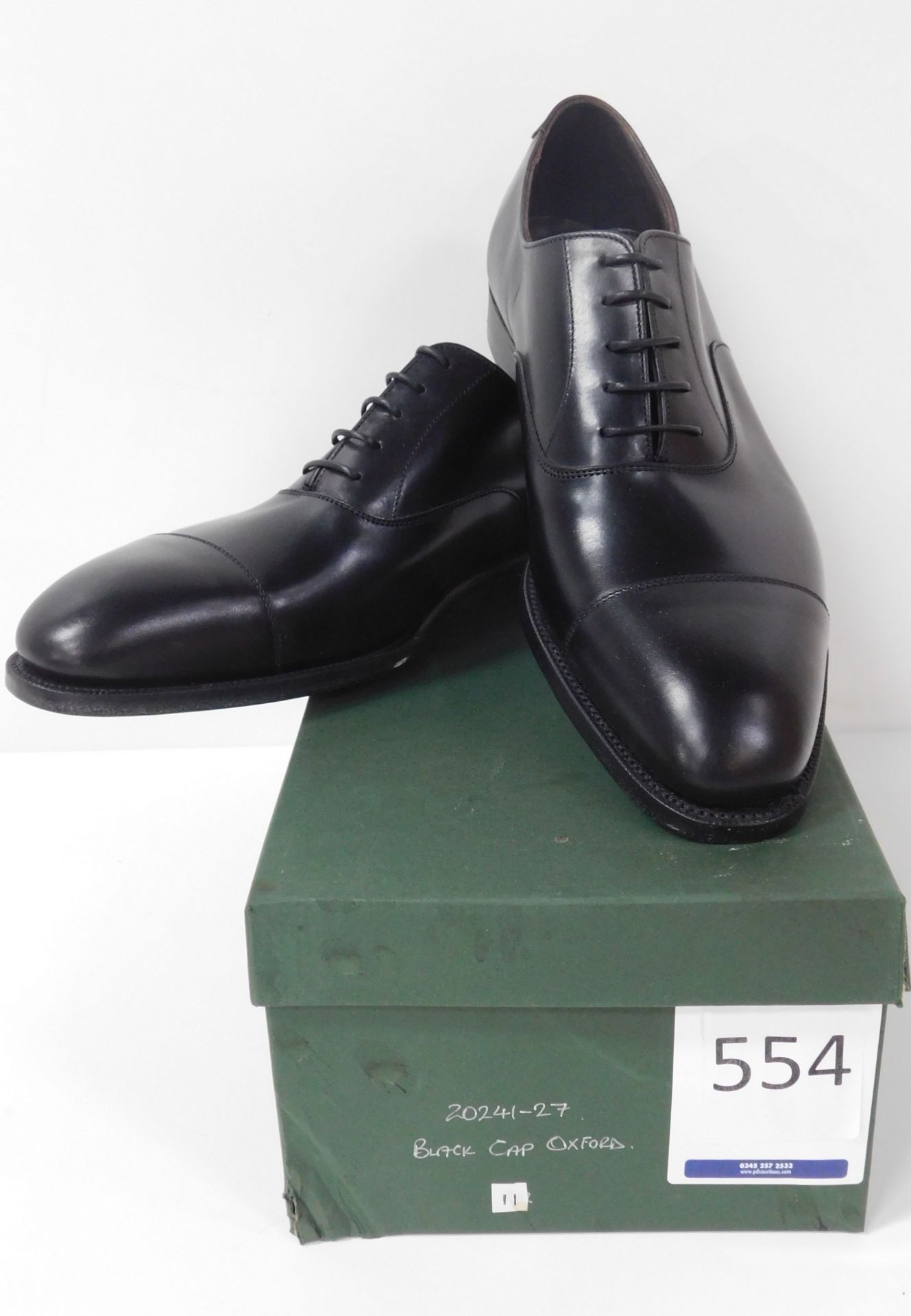 Sid Mashburn Black CAP Oxford Size 11 (Slight Seconds) (Location: Brentwood – See General Notes)