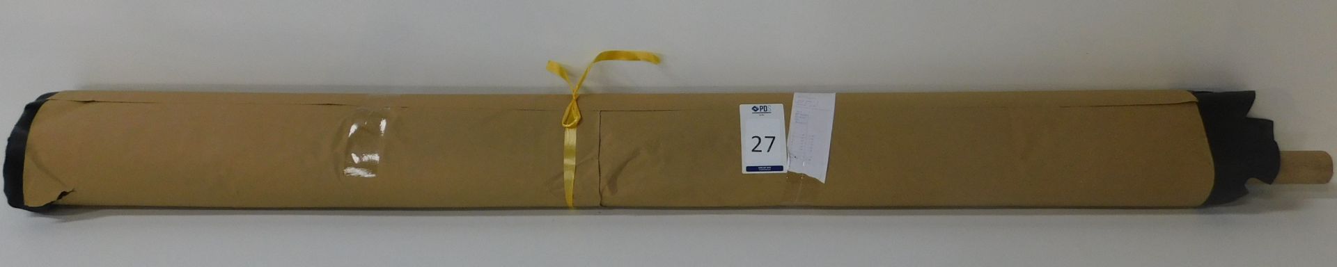Dafar Black Matt Box Calf Leather (10.4sq m) Grade 2 (Located Brentwood – See General Notes)