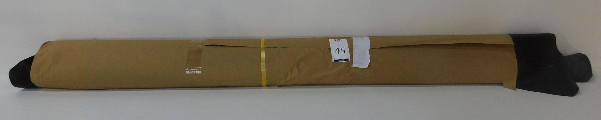 Dafar Black Matt Box Calf Leather (10.4sq m) Grade 2 (Located Brentwood – See General Notes)