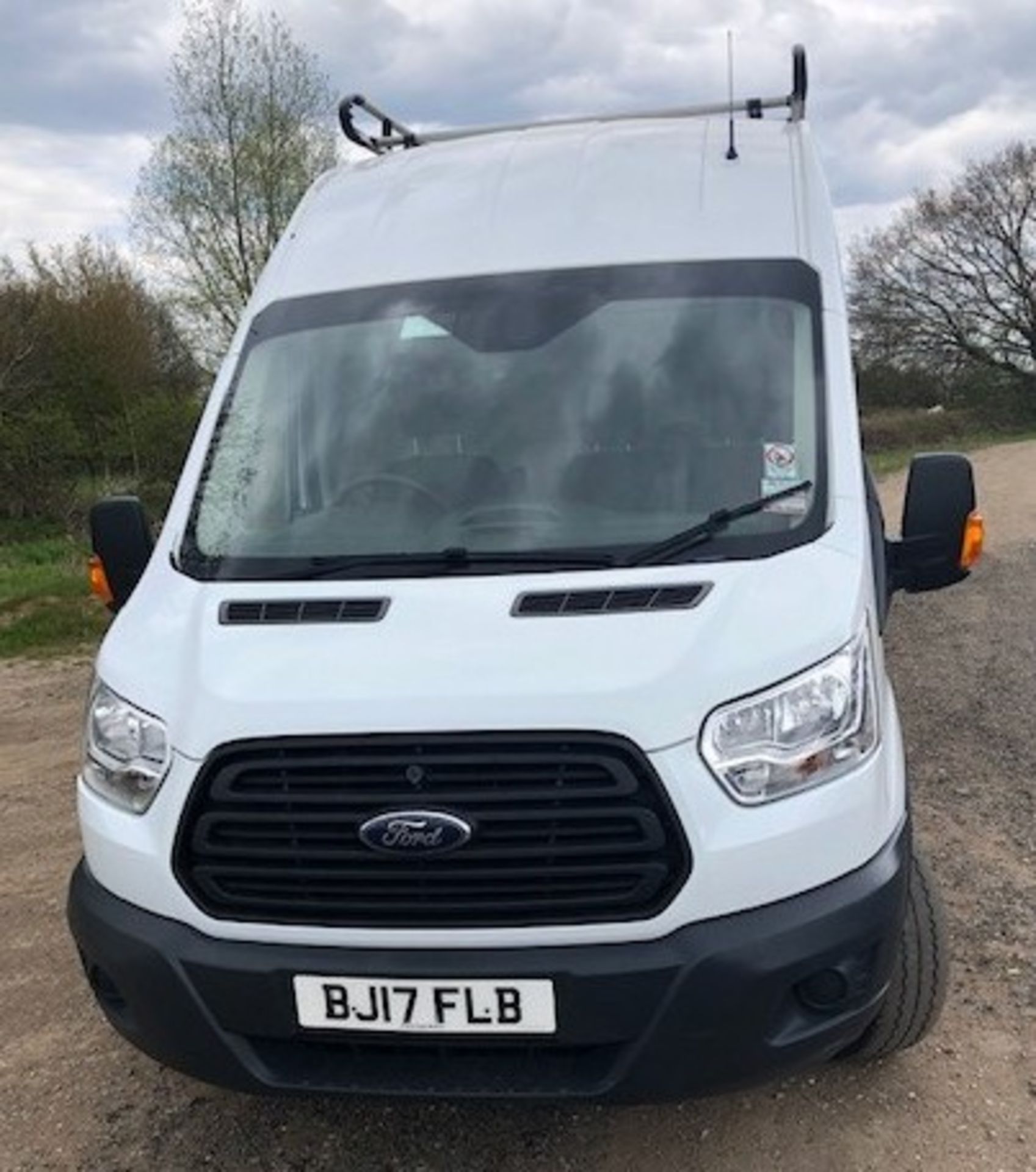 FORD TRANSIT 350 L3 FWD 2.2 TDCi 100ps H3 Panel Van, Registration BJ17 FLB, First Registered 22nd - Image 12 of 22