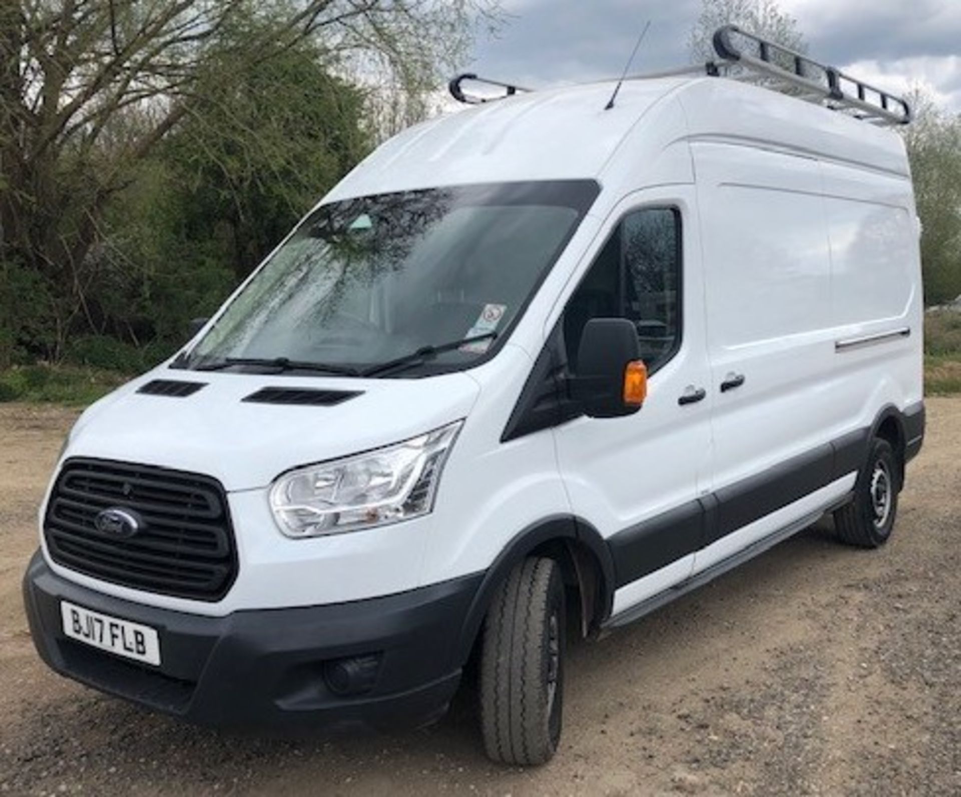 FORD TRANSIT 350 L3 FWD 2.2 TDCi 100ps H3 Panel Van, Registration BJ17 FLB, First Registered 22nd - Image 2 of 22