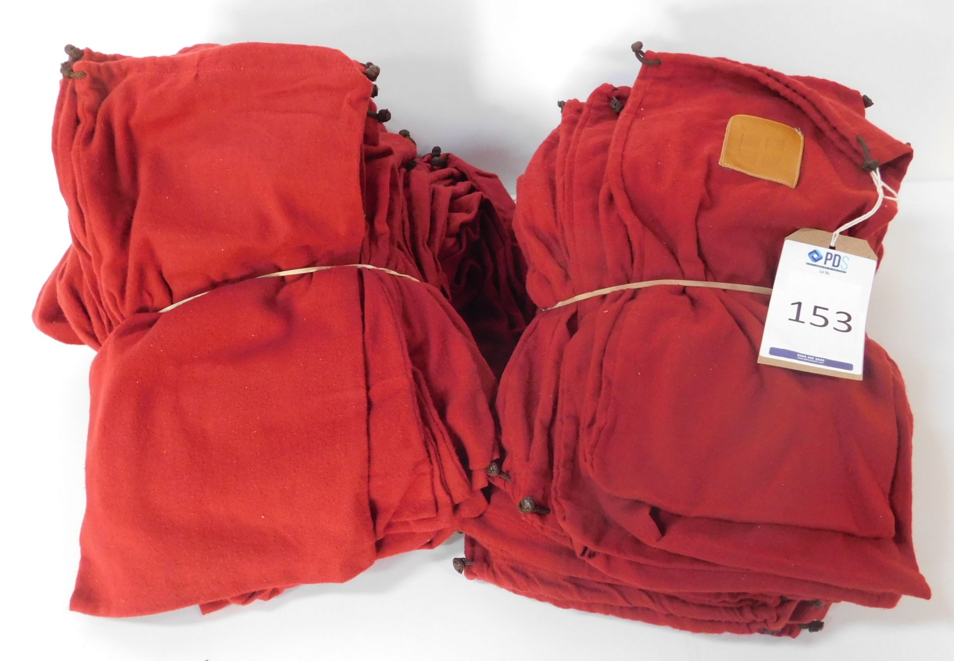 92 Alfred Sargent Red Shoe Bags (Location: Brentwood - See General Notes for Details)