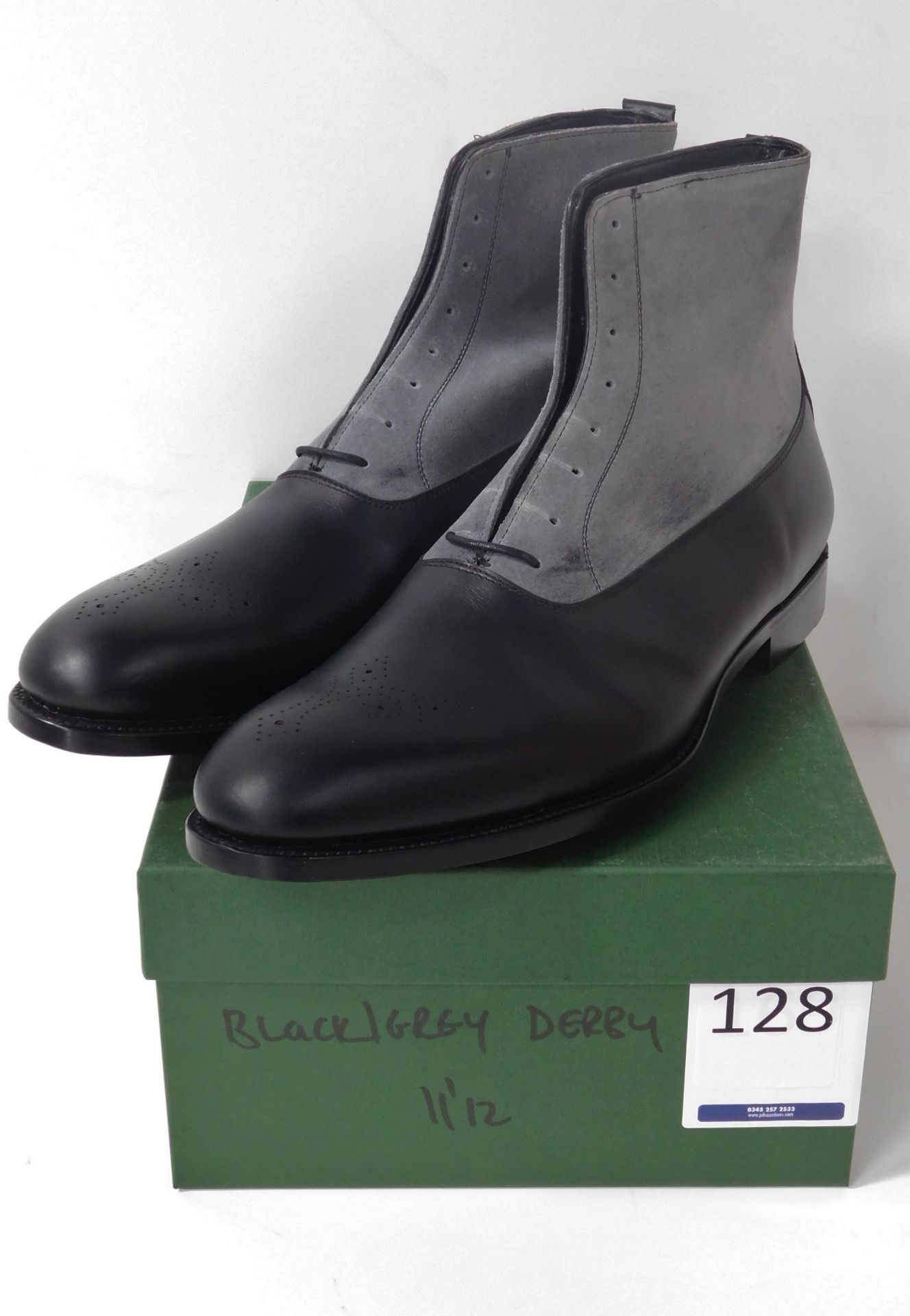 Pair of Alfred Sargent Brogue Gusset Boots, Size 11.5 (Slight Seconds) (Location: Brentwood - See