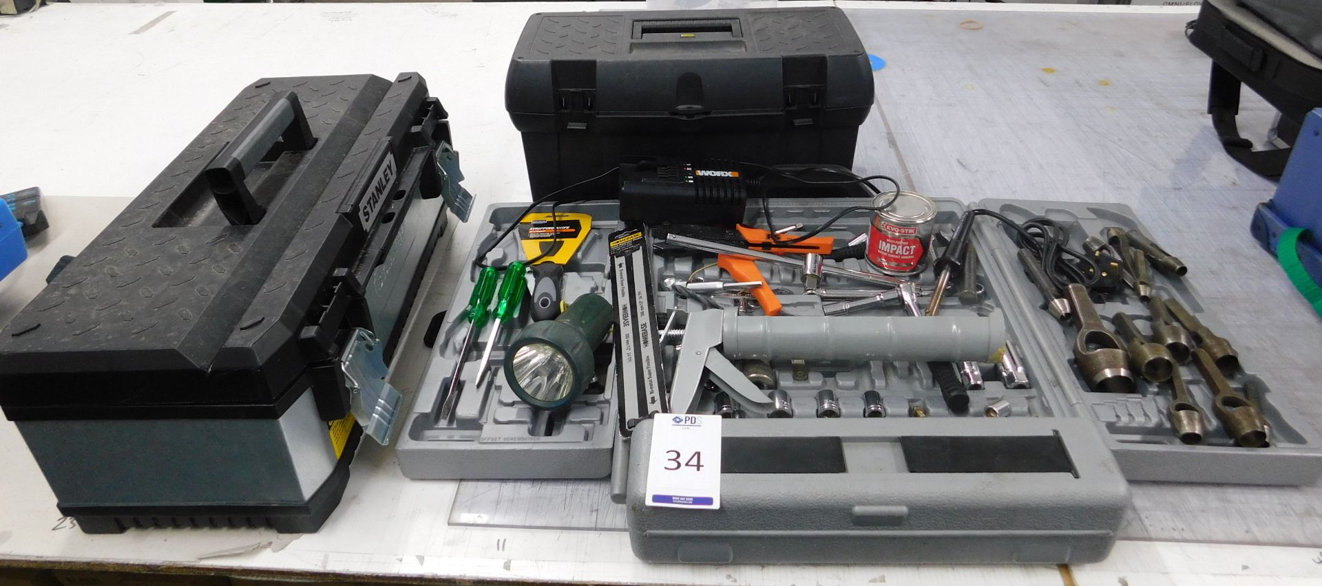Part Socket Set, Quantity of Hand Tools & Two Tool Boxes (Location: Hatfield - See General Notes for