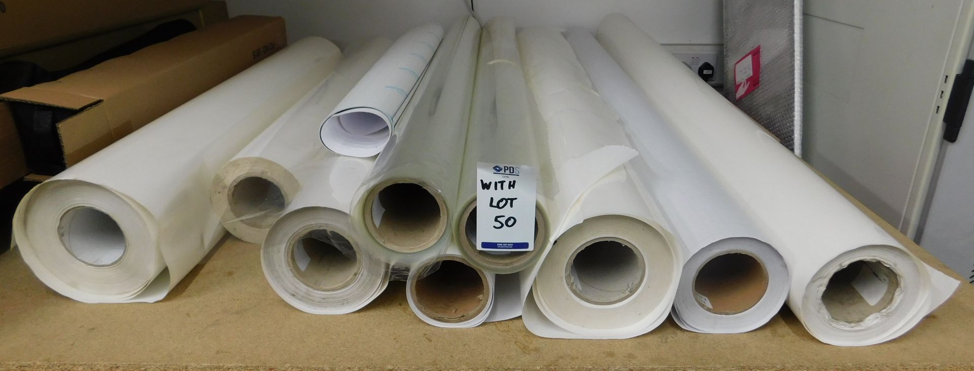 Large Quantity of Full & Part Rolls of Laminate & Paper (Location: Hatfield - See General Notes - Image 2 of 4