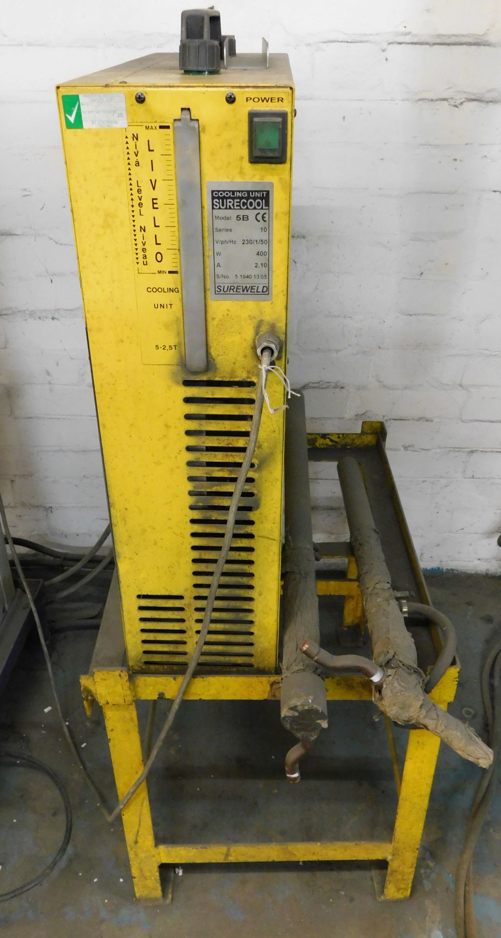 Lecco Type ZP 26 Spot Welder, Serial Number IE318 003 with Sureweld Surecool Model 5B Cooling - Image 4 of 6