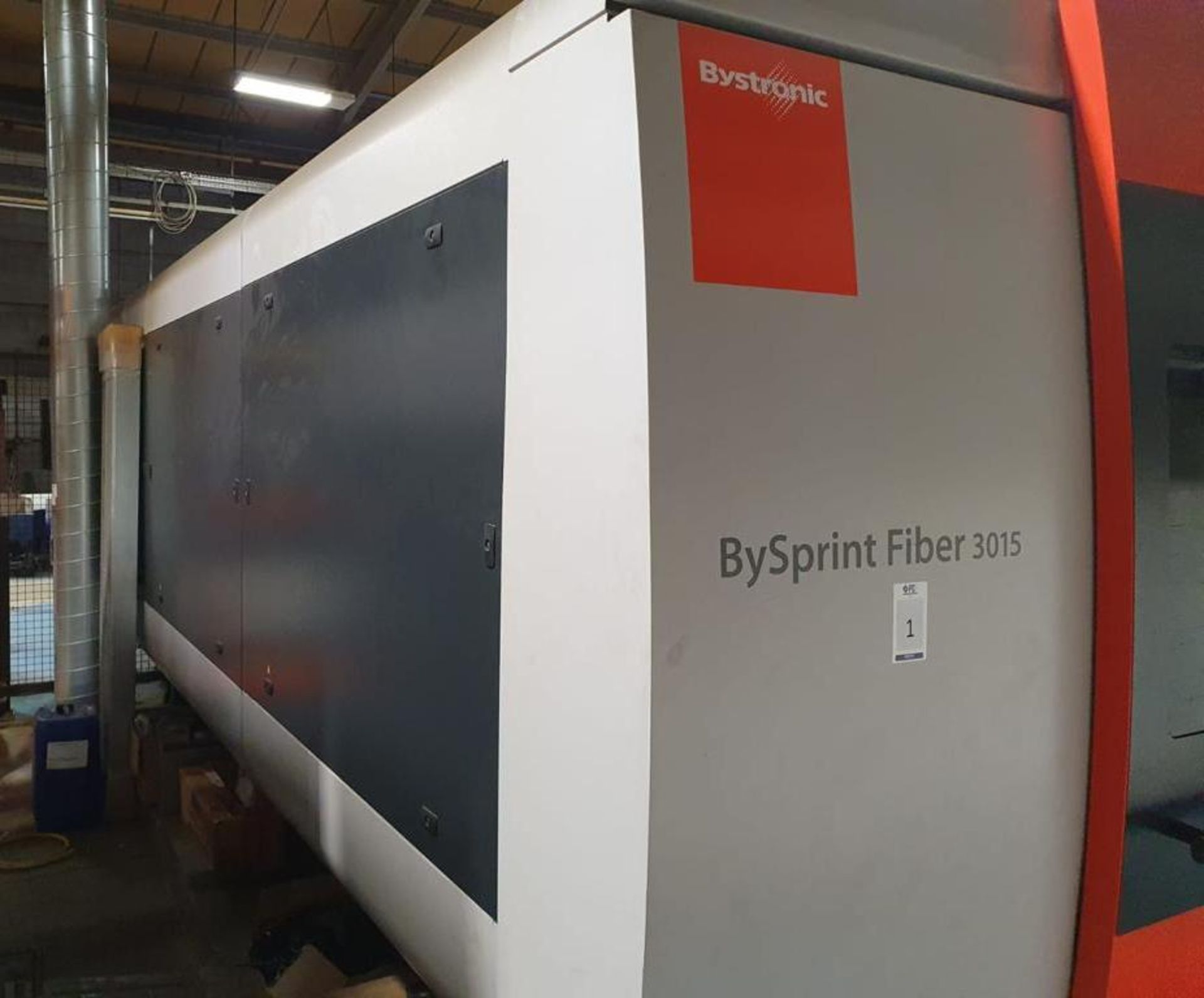 Bystronic BySprint 3015; Fiber 4000 4KW Laser Cutter (2015), 14,570 hours Serial Number 10069577, - Image 9 of 16