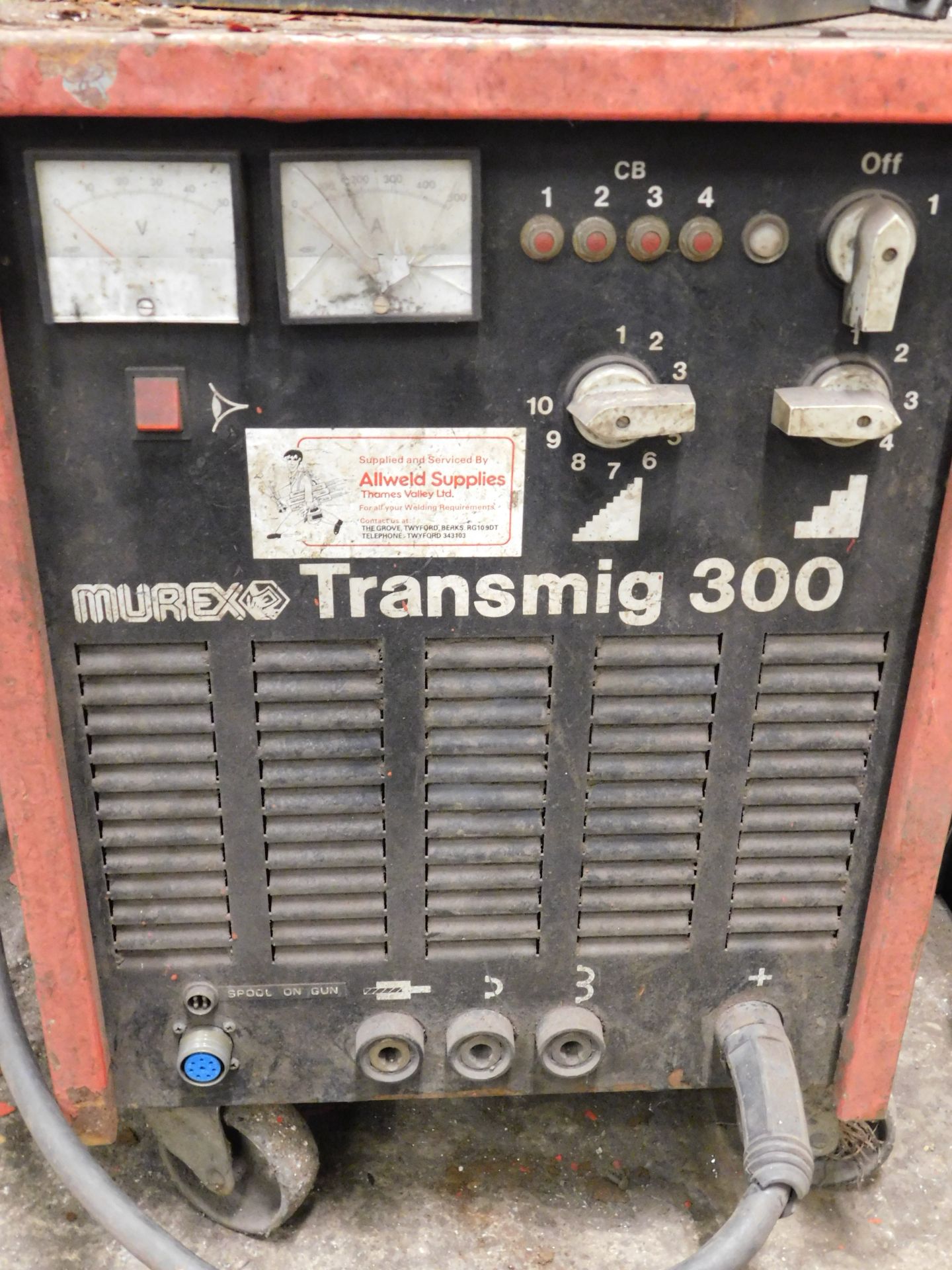 Murex Transmig 300 Welder with Transmatic 162 Feed (Location: Aylesbury – Please See General Notes) - Image 2 of 4