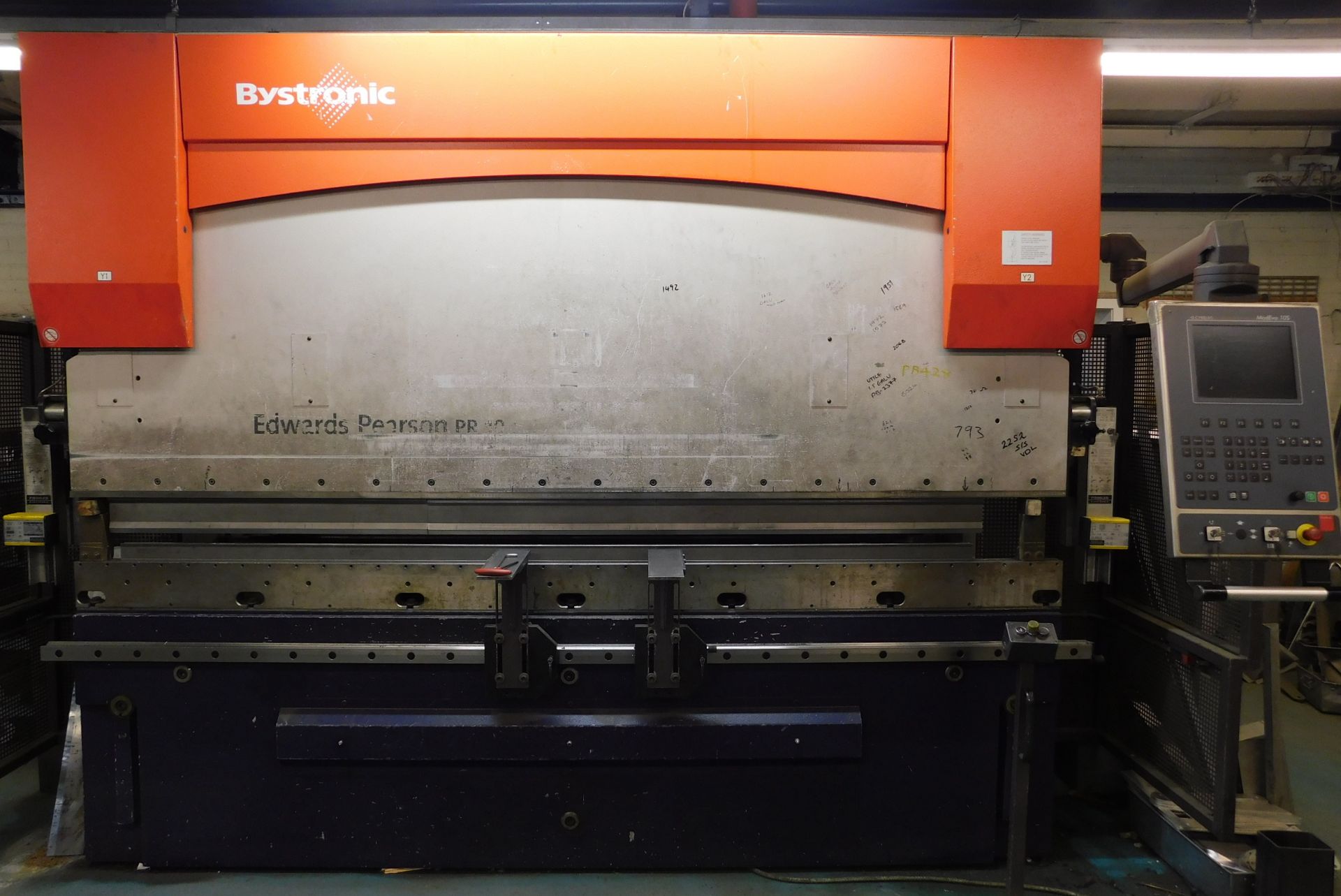 Bystronic Model PR6 100/31 Hydraulic Press Brake (2006), Serial Number 6420048 with Tooling (as