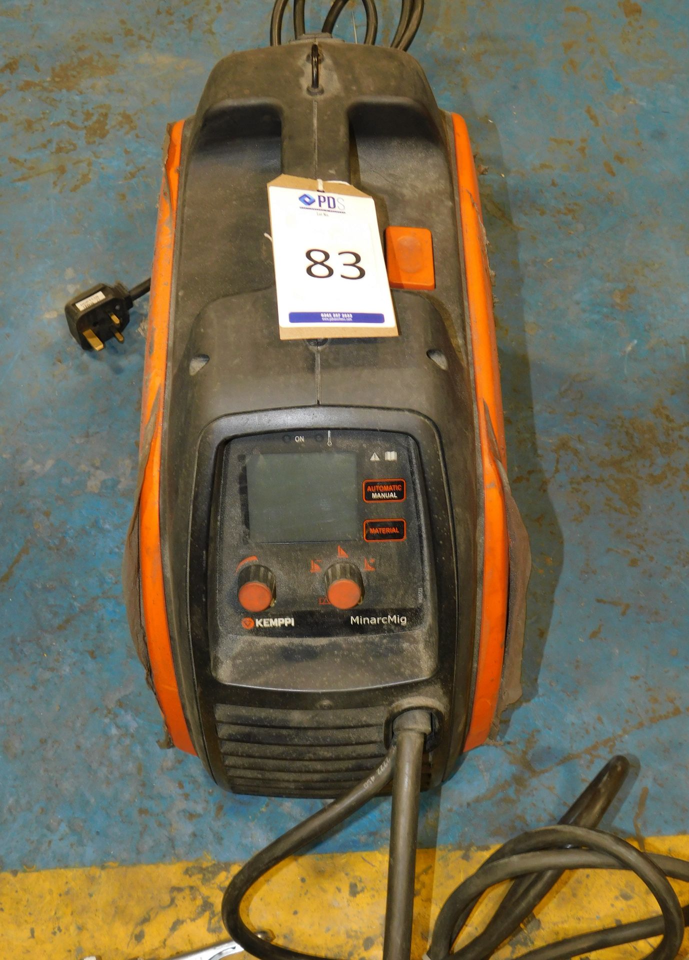 Kemppi Minarc Evo200 MIG Welder, Serial Number: 2434625 (Location: Kettering - See General Notes for