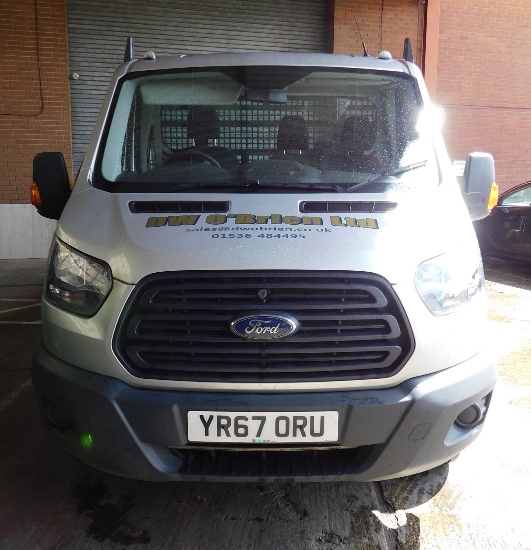 FORD TRANSIT 350 L4 FWD, 2.0 TDCi 130ps Dropside Lorry, Registration YR67 ORU, First Registered 30th - Image 5 of 24