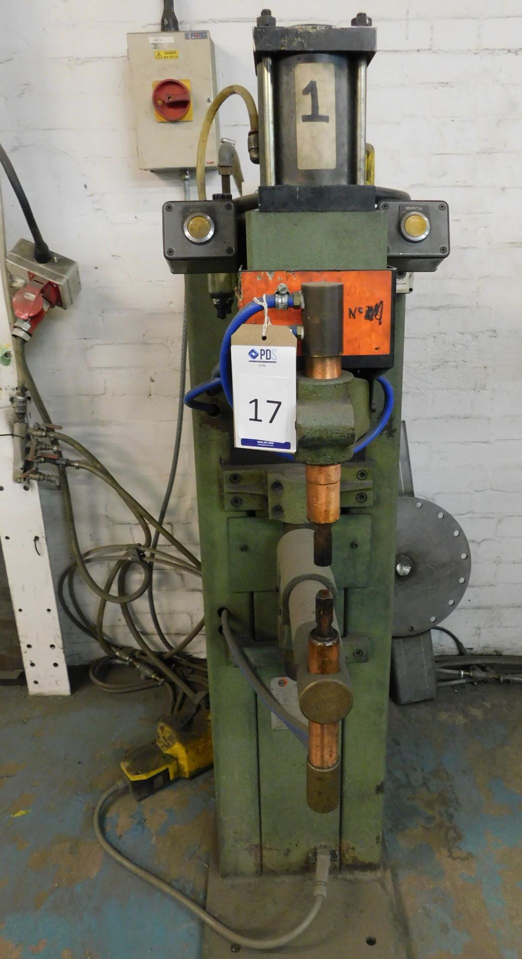 Costruzioni Model PPN52 Spot Welder, Serial Number 40684 (Location: Kettering - See General Notes