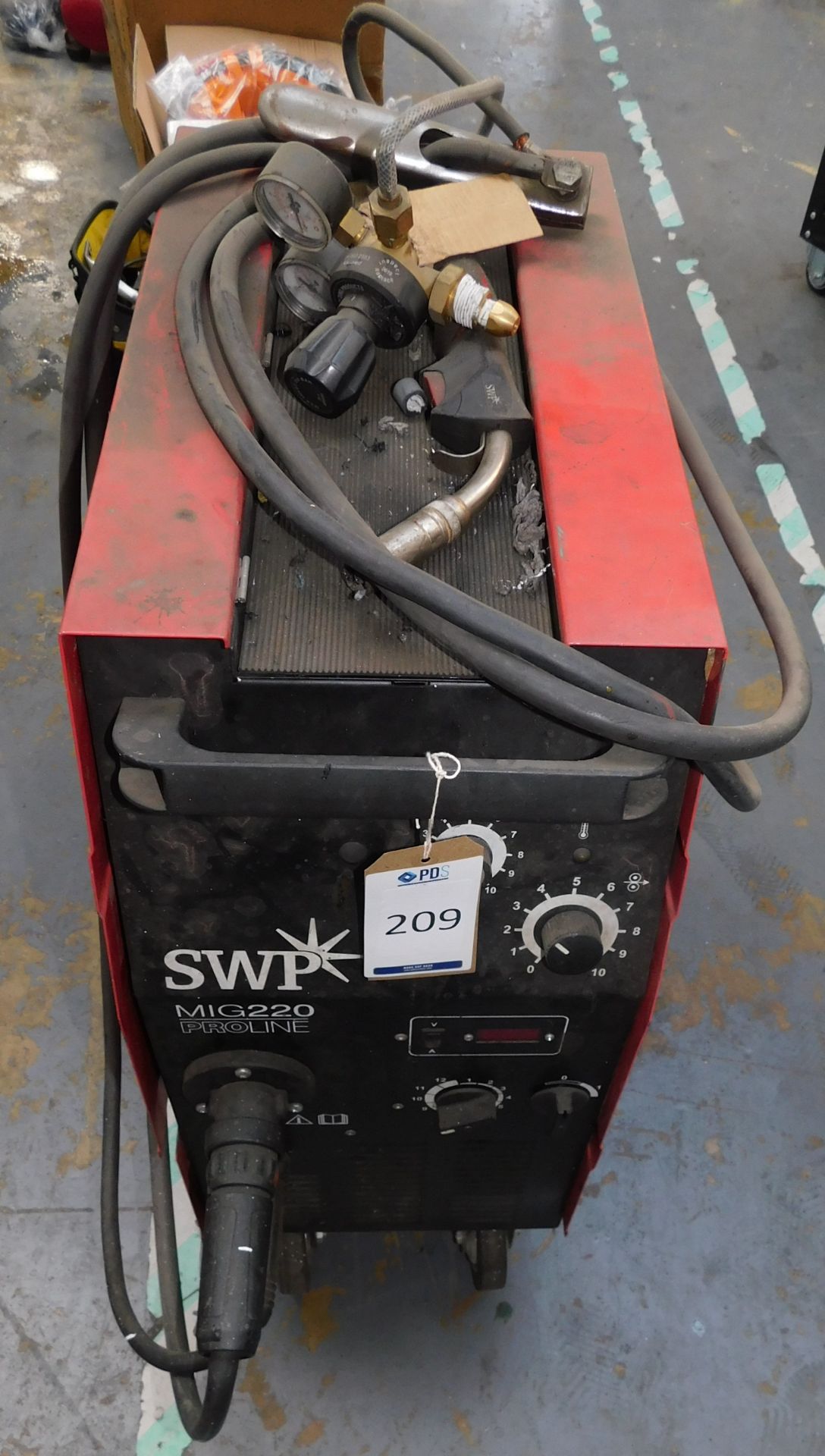 SWP MIg220 Proline Welder (Location: Kettering - See General Notes for More Details)