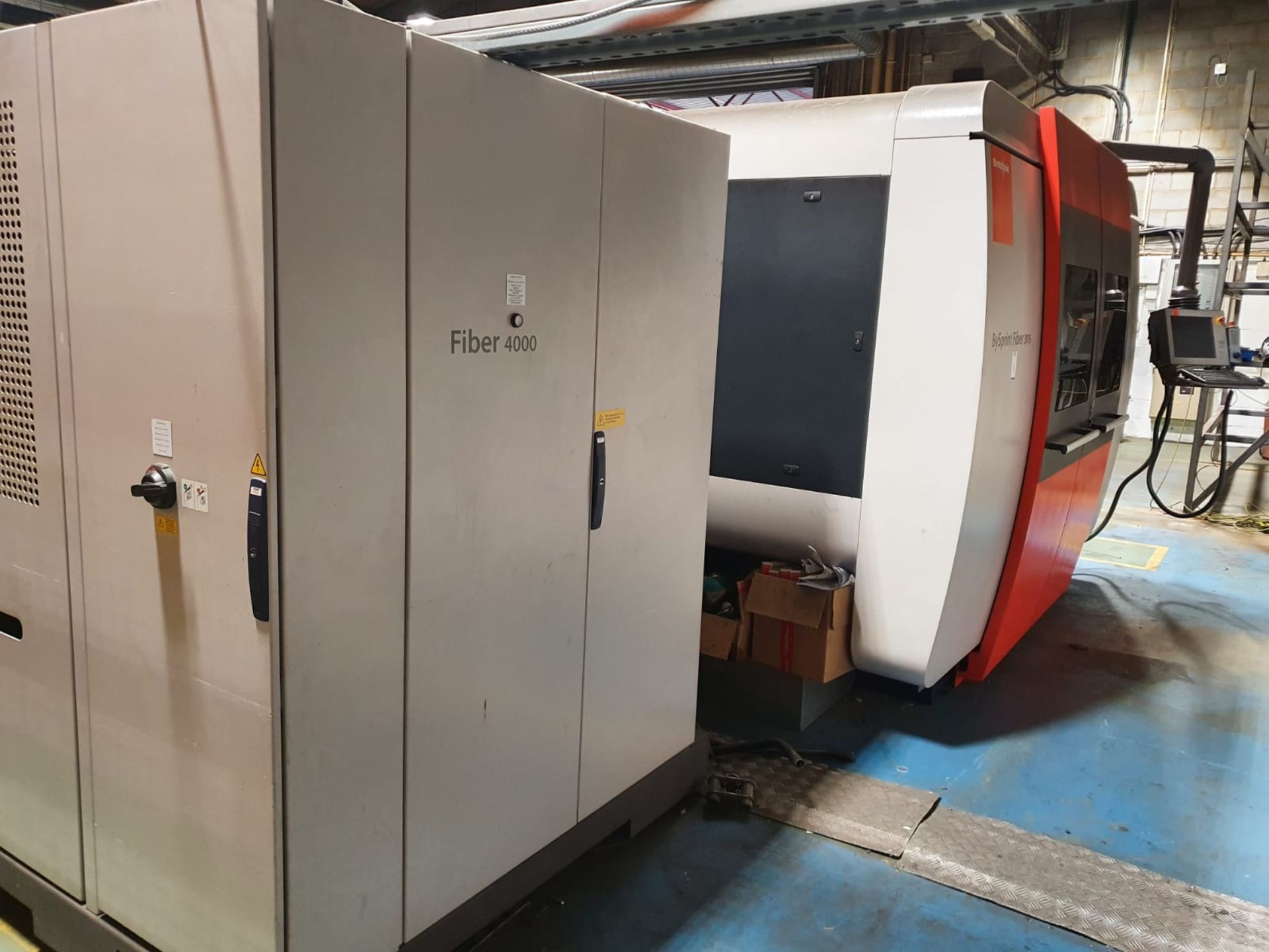 Bystronic BySprint 3015; Fiber 4000 4KW Laser Cutter (2015), 14,570 hours Serial Number 10069577, - Image 6 of 16