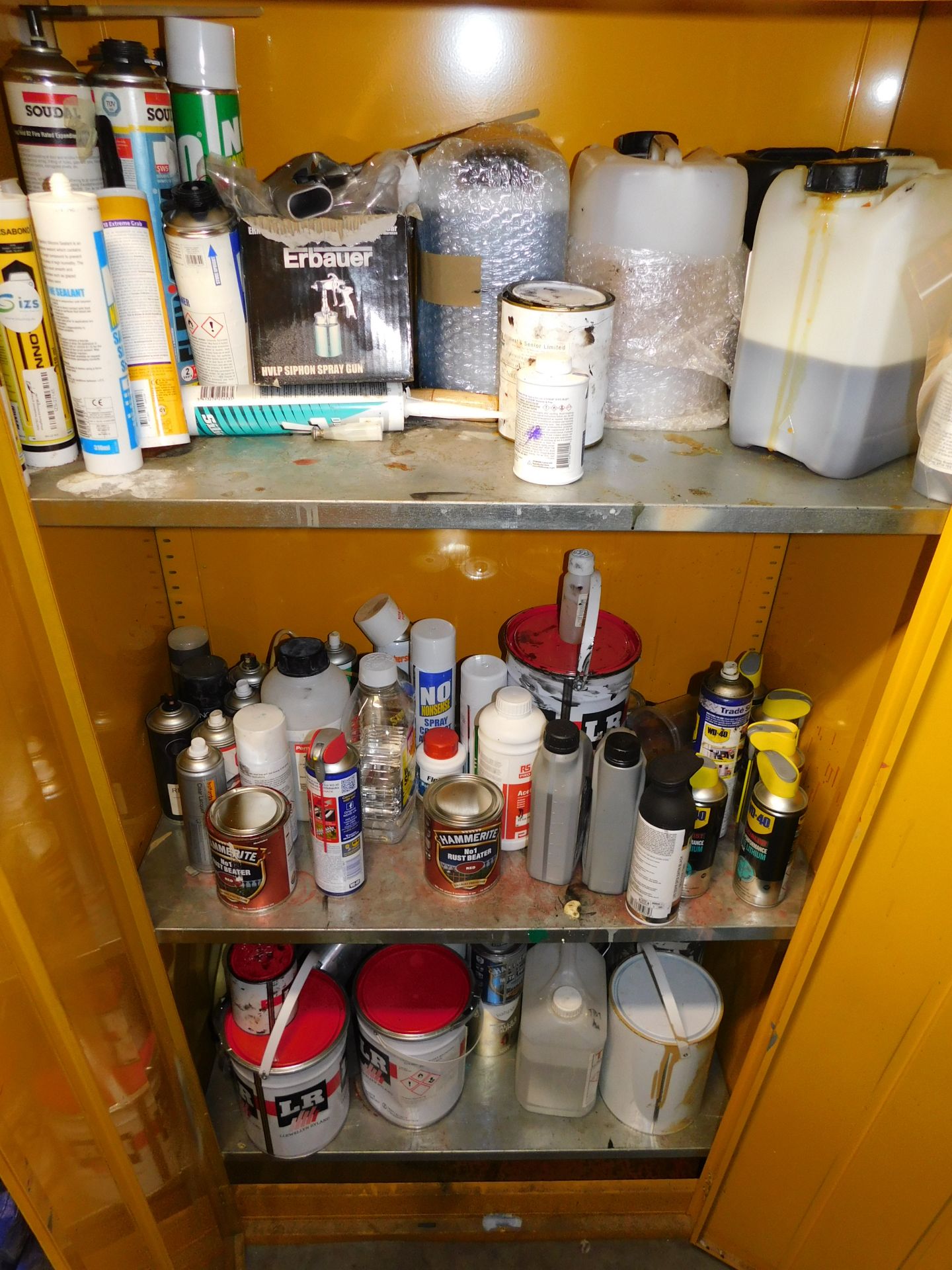 Contents of Store to Include Shelving Units, Double Door Cupboard & Contents of Various - Image 9 of 9