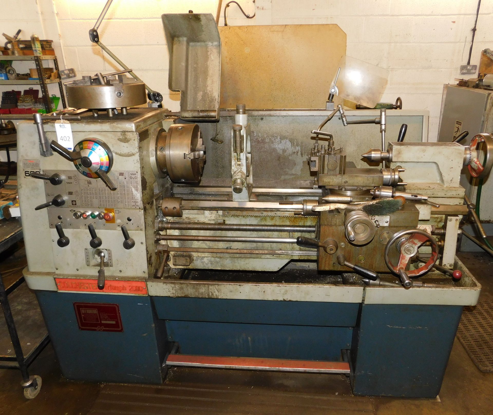 Colchester Triumph 2000 Gap Bed Lathe (29” between centres), 3 Phase (Location: Aylesbury – Please