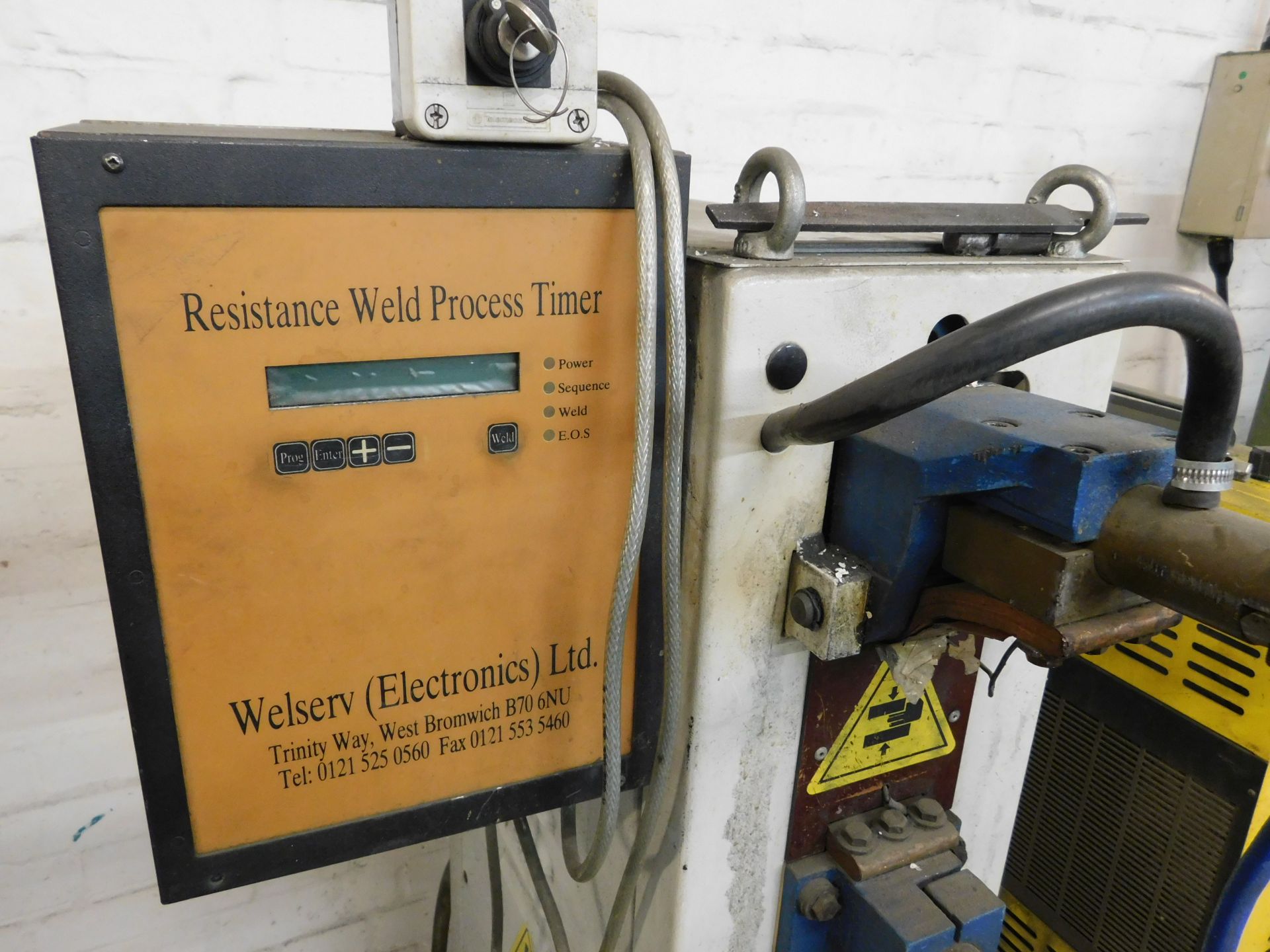 Lecco Type ZP 26 Spot Welder, Serial Number IE318 003 with Sureweld Surecool Model 5B Cooling - Image 2 of 6