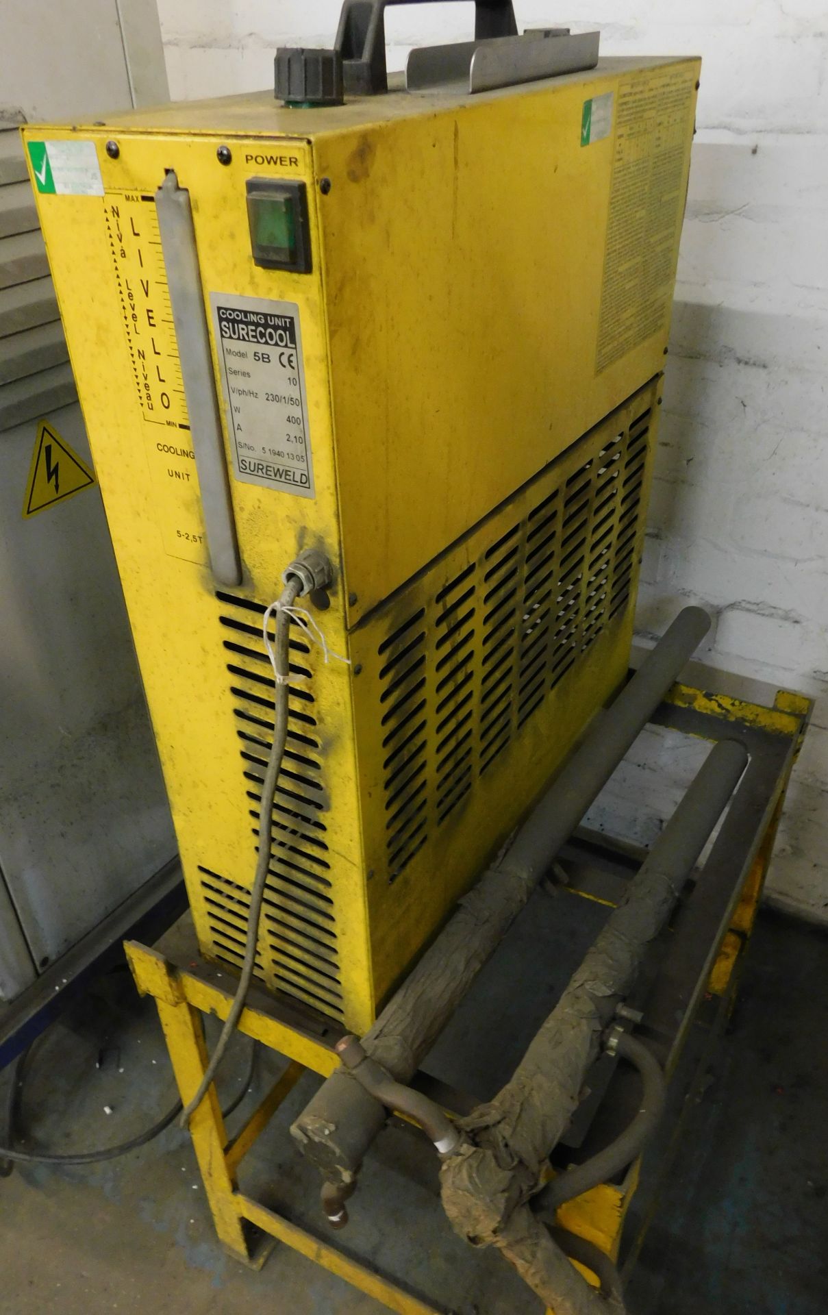 Lecco Type ZP 26 Spot Welder, Serial Number IE318 003 with Sureweld Surecool Model 5B Cooling - Image 5 of 6