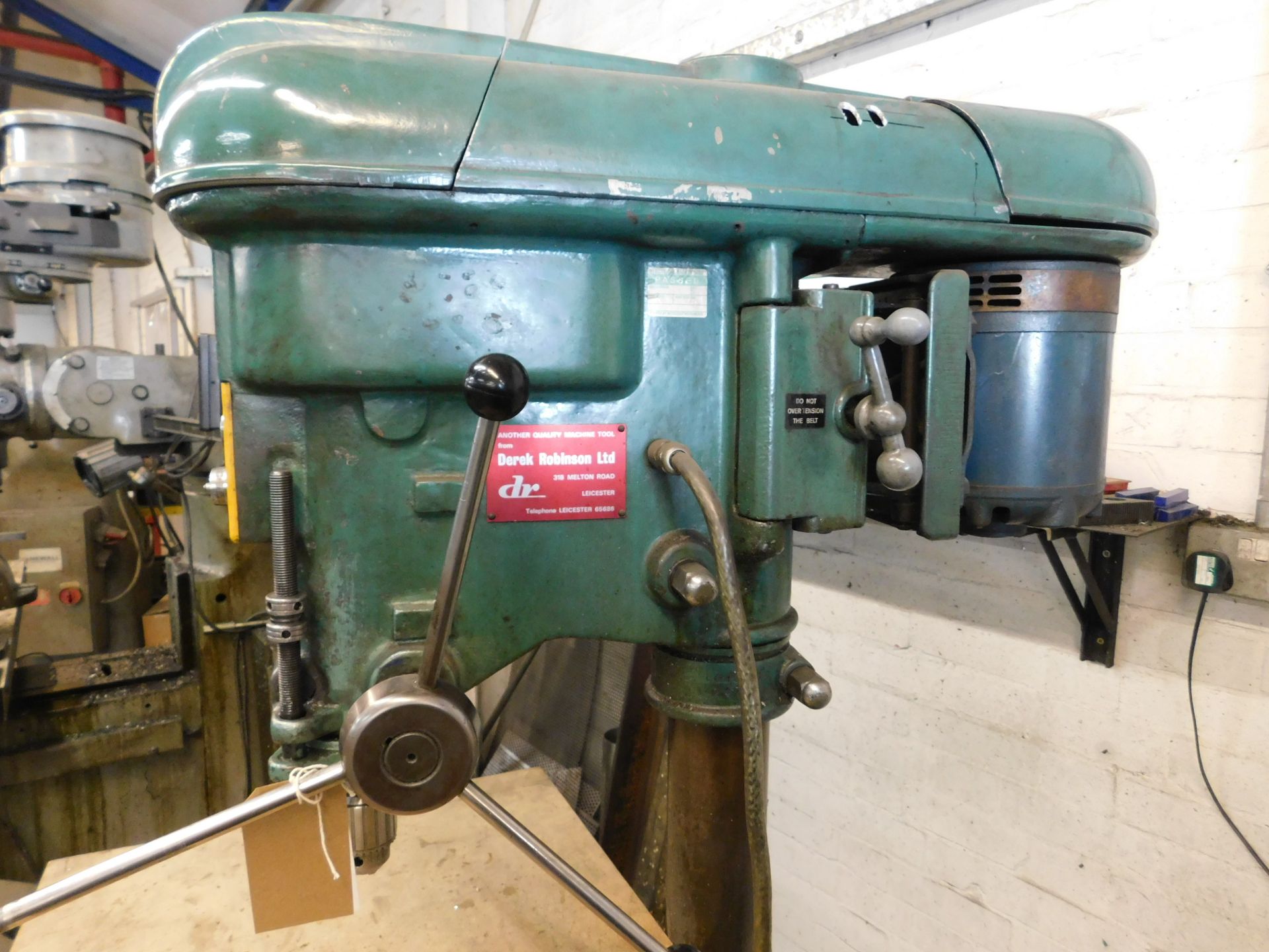 Fobco 7-Speed Pedestal Drill, Serial Number SMX781J159, 3-Phase (Location: Kettering - See General - Image 2 of 3