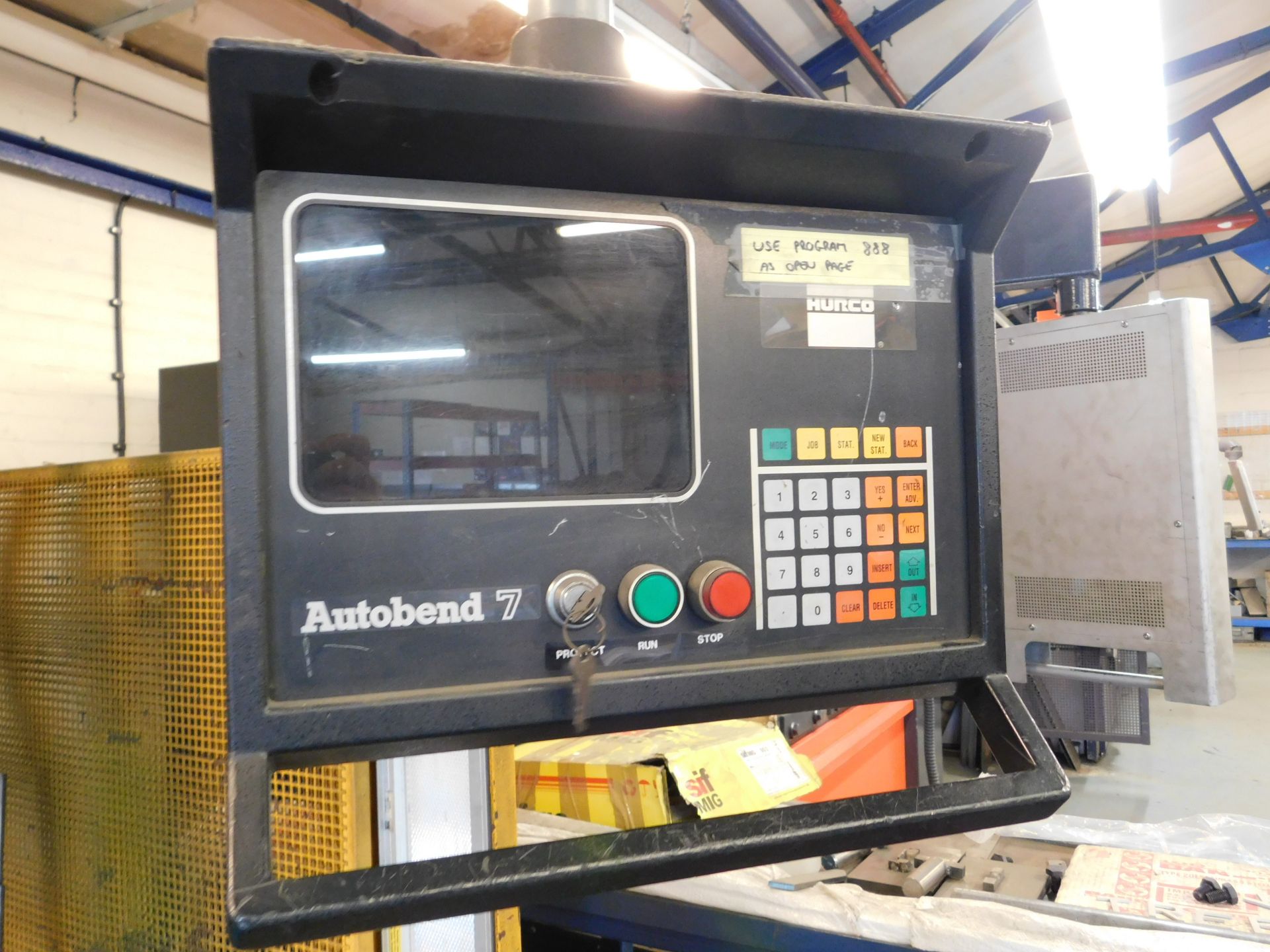 Adira QHR-4512 BI Hydraulic Press Brake (1995), Serial Number 4213/7931 with Autobend 7 DRO ( - Image 2 of 6