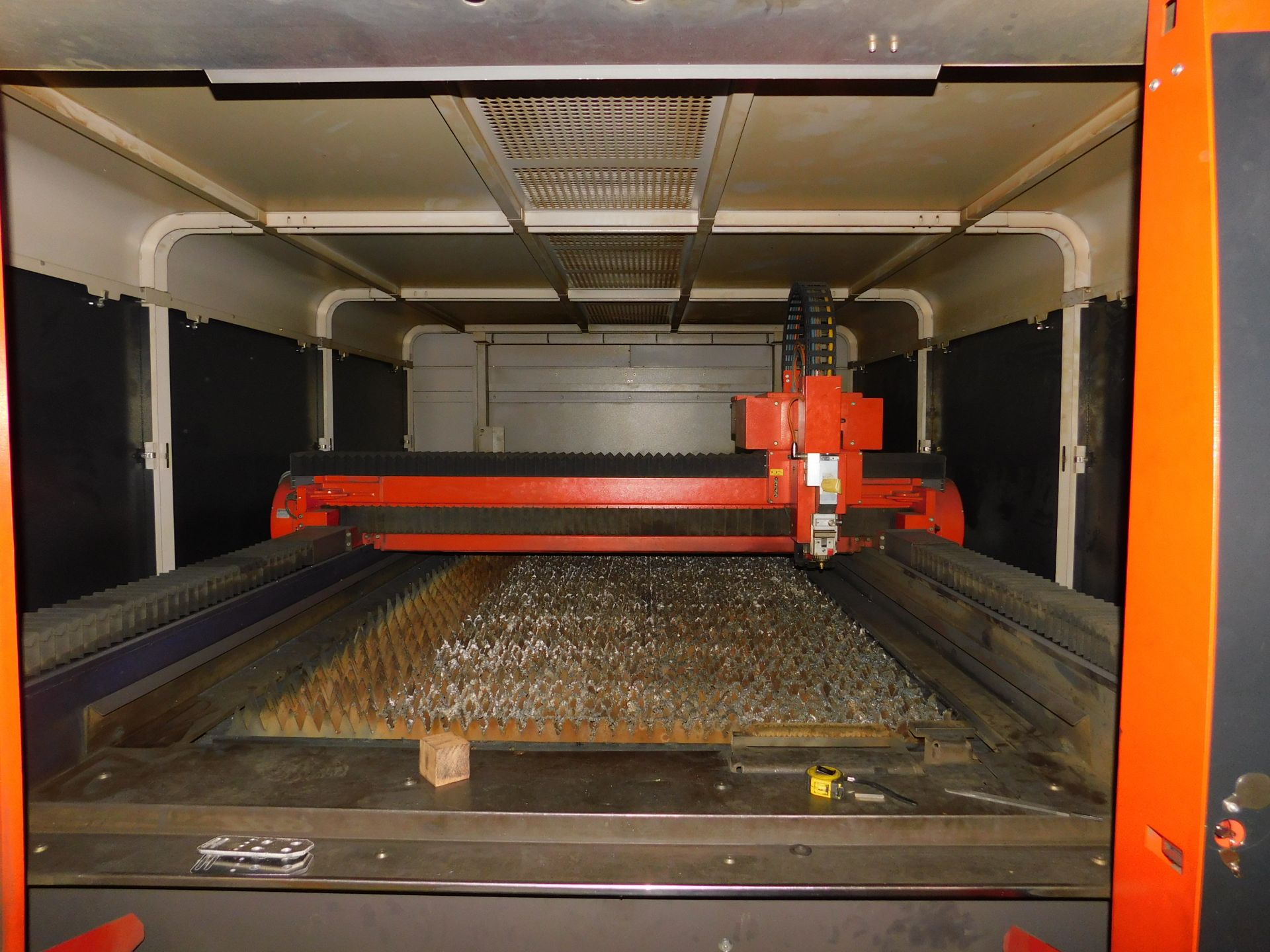 Bystronic BySprint 3015; Fiber 4000 4KW Laser Cutter (2015), 14,570 hours Serial Number 10069577, - Image 2 of 16