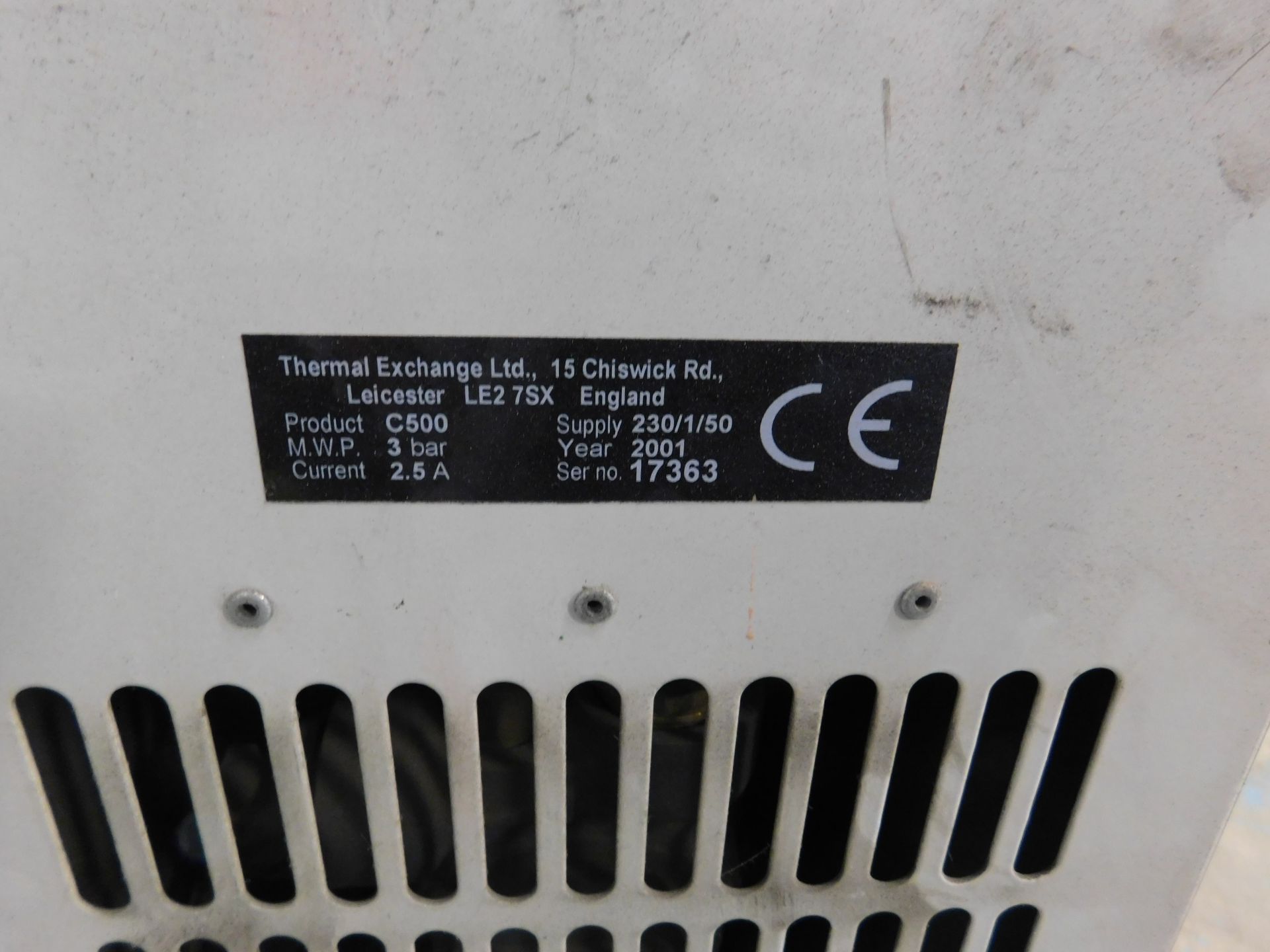 Costruzioni Model PPN52 Spot Welder, Serial Number 43832 with Thermal Exchange Unit, Serial Number - Image 5 of 5