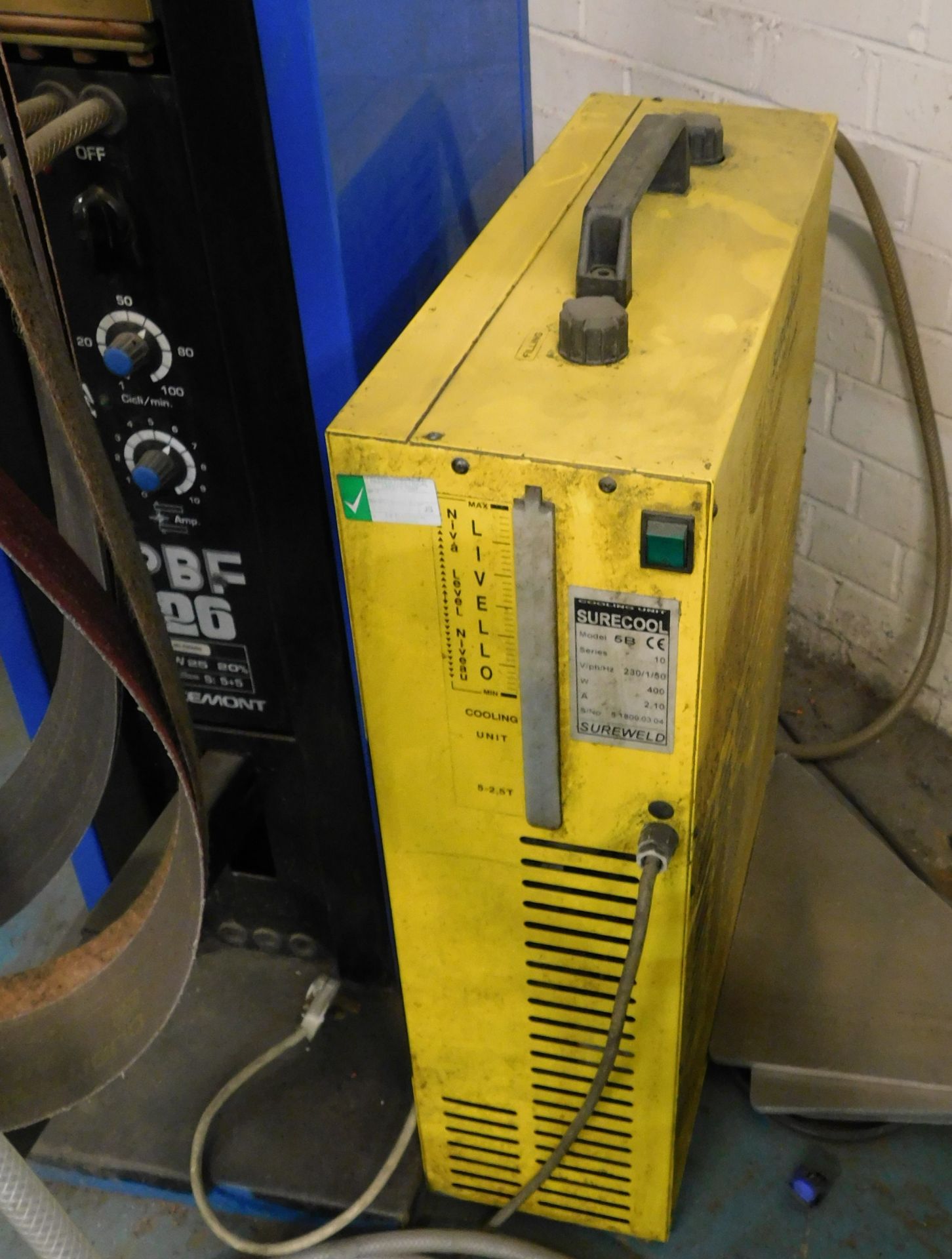 PBF 26 Spot Welder with Sureweld Surecool Model 5B Cooling Unit (Location: Kettering - See General - Image 3 of 4