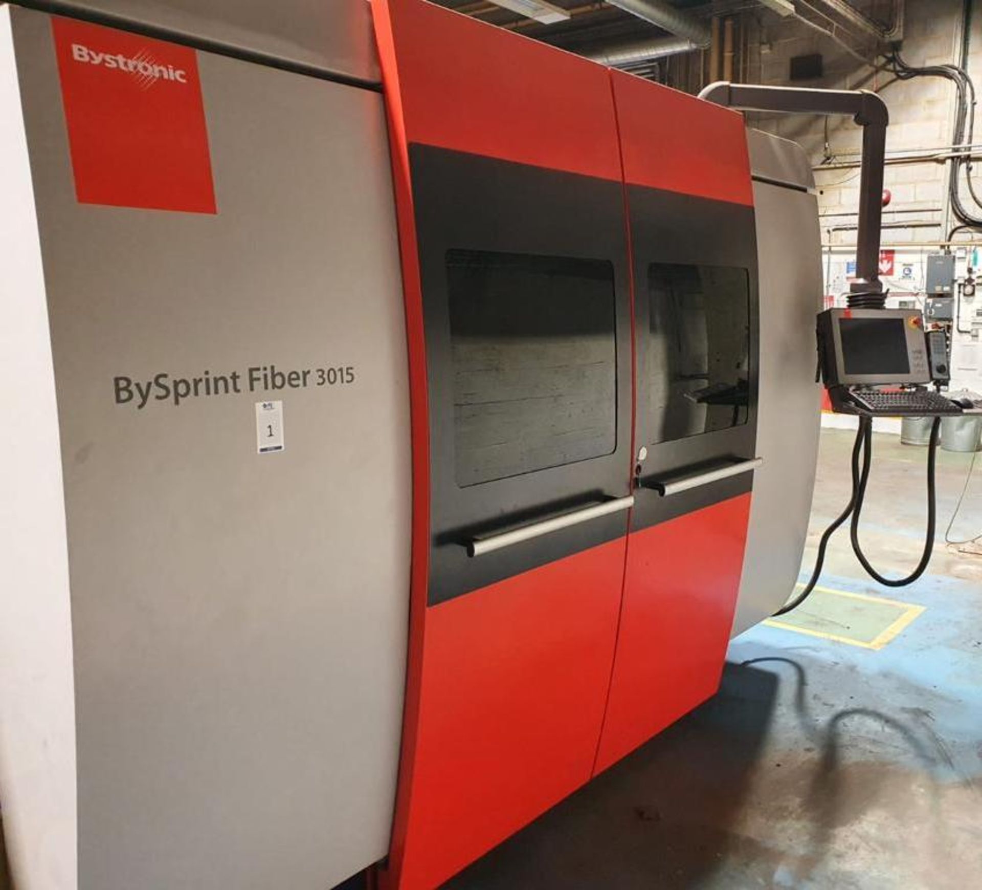 Bystronic BySprint 3015; Fiber 4000 4KW Laser Cutter (2015), 14,570 hours Serial Number 10069577, - Image 10 of 16