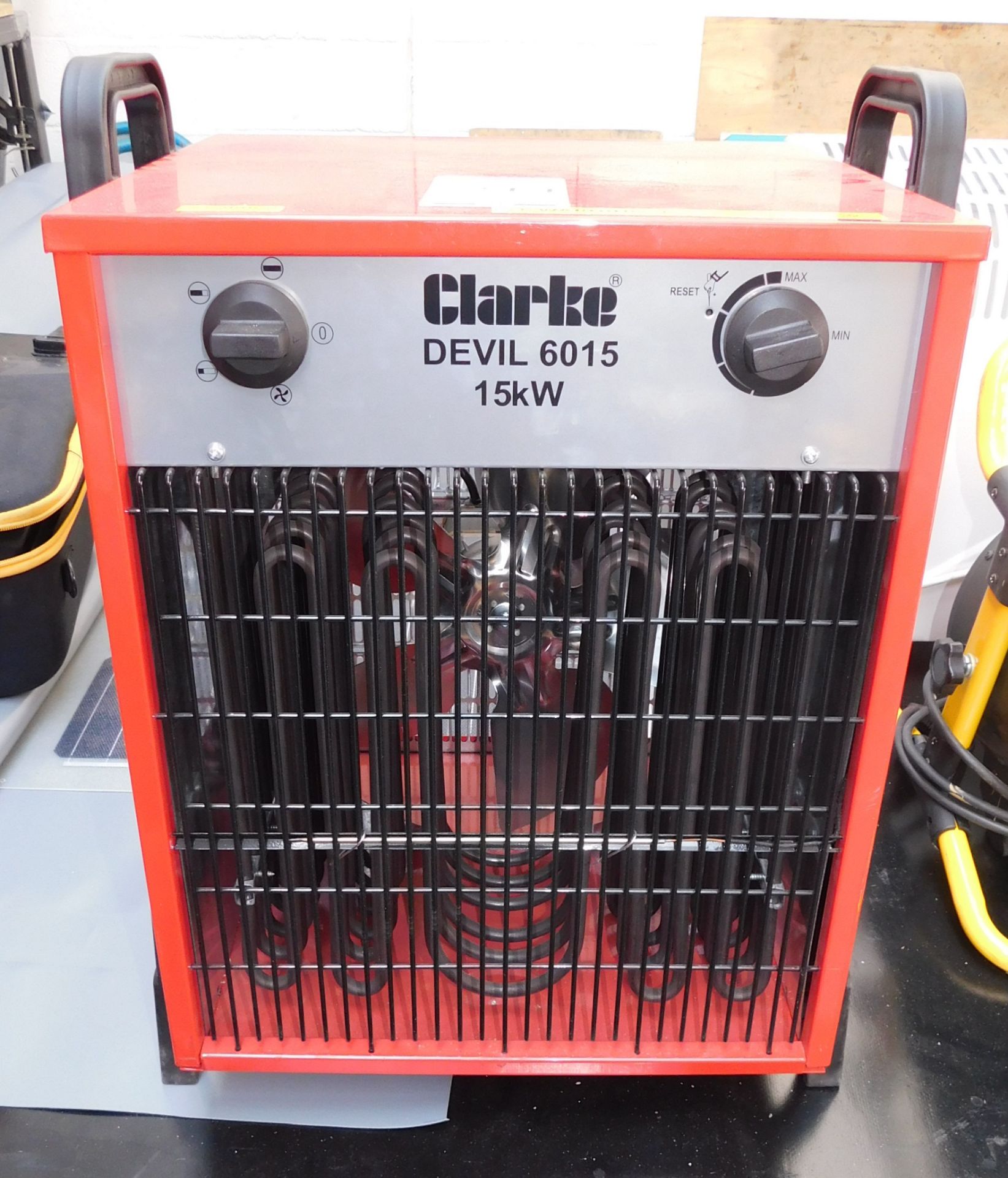 Clarke Devil 6015 15kw Space Heater (Location: Kettering - See General Notes for More Details)
