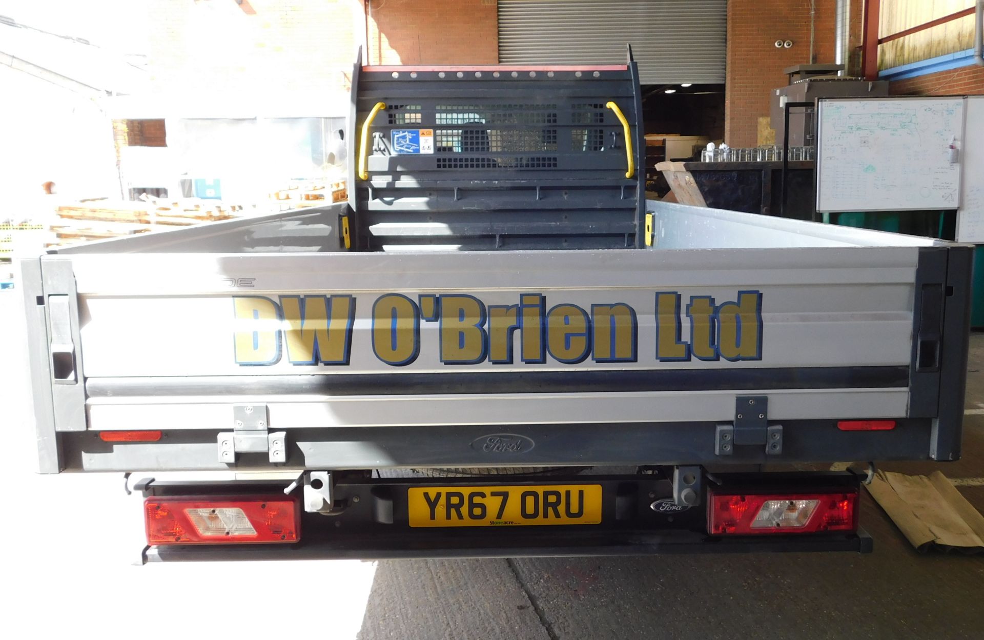 FORD TRANSIT 350 L4 FWD, 2.0 TDCi 130ps Dropside Lorry, Registration YR67 ORU, First Registered 30th - Image 7 of 24