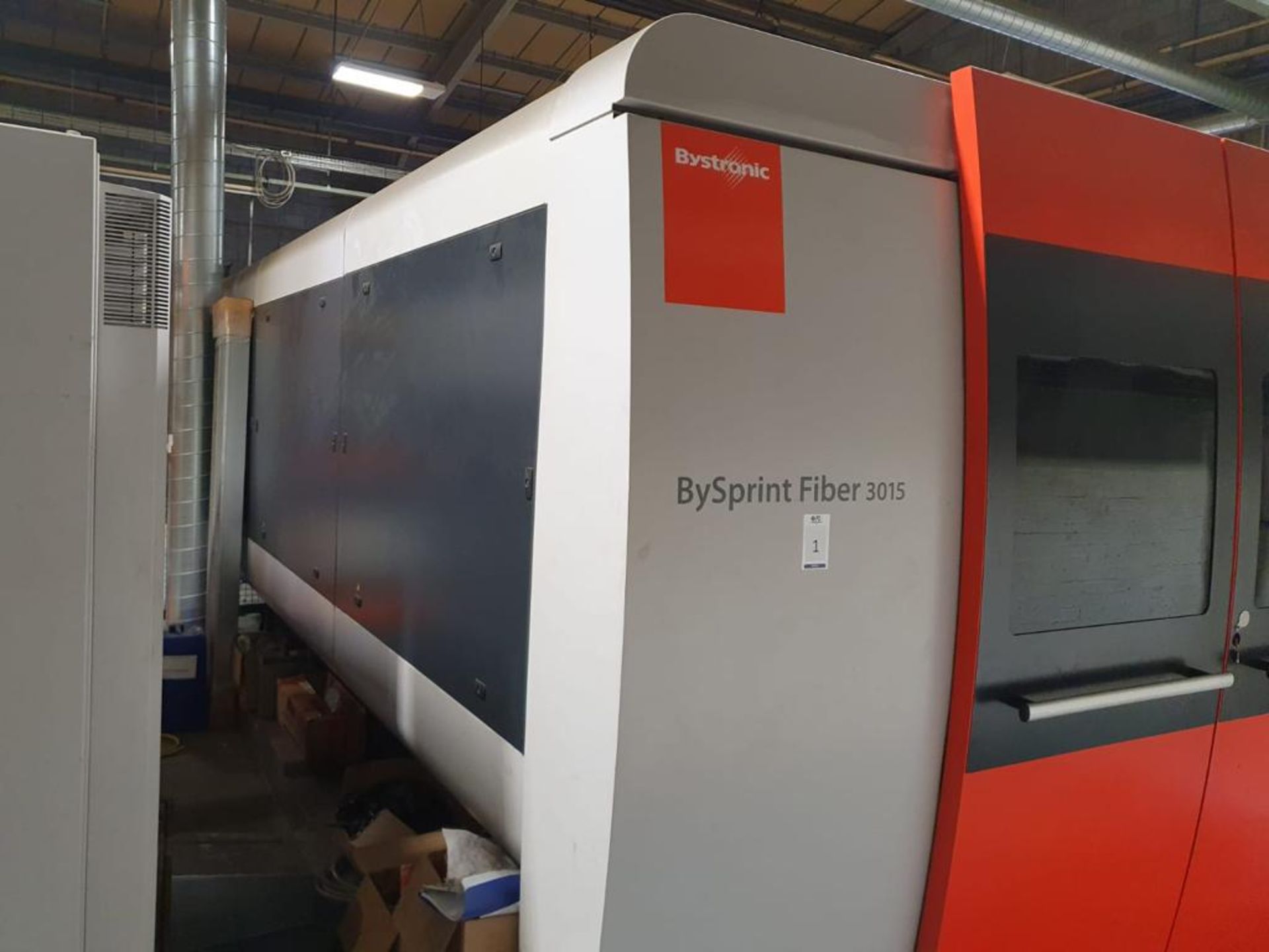 Bystronic BySprint 3015; Fiber 4000 4KW Laser Cutter (2015), 14,570 hours Serial Number 10069577, - Bild 11 aus 16