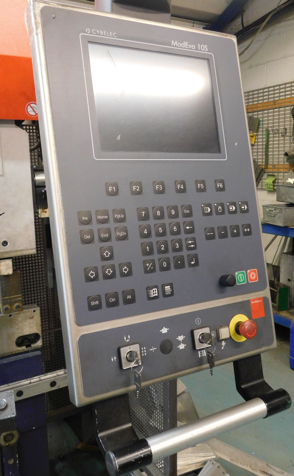 Bystronic Model PR6 100/31 Hydraulic Press Brake (2006), Serial Number 6420048 with Tooling (as - Image 2 of 5