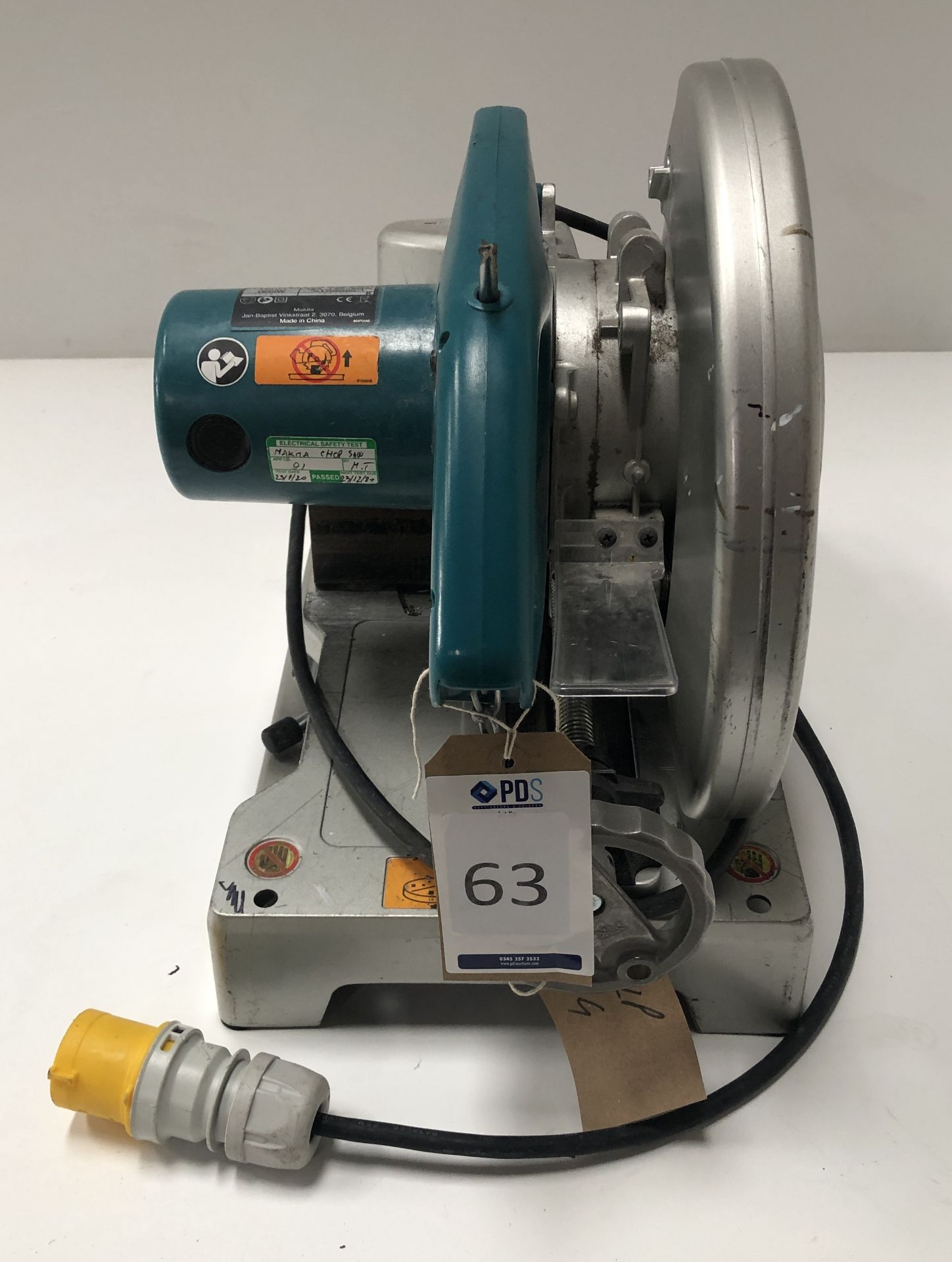 Makita LC1230 305mm TCT Cut Off Saw, Serial Number 160883, 110v (Location: Brentwood. Please Refer